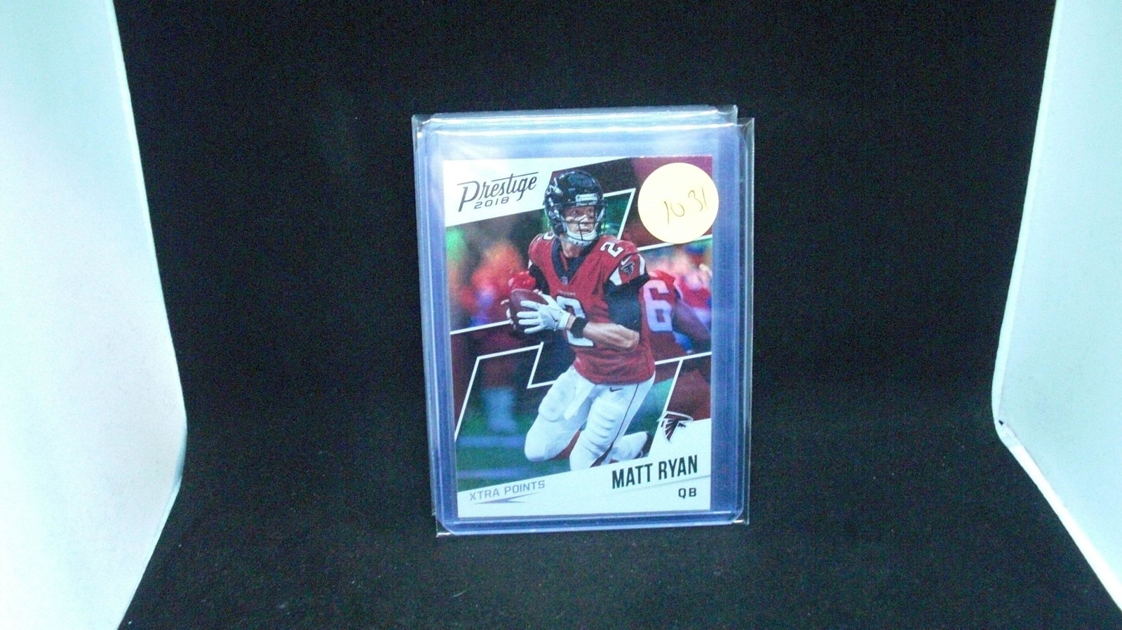 matt ryan xtra points green foil: in top loader