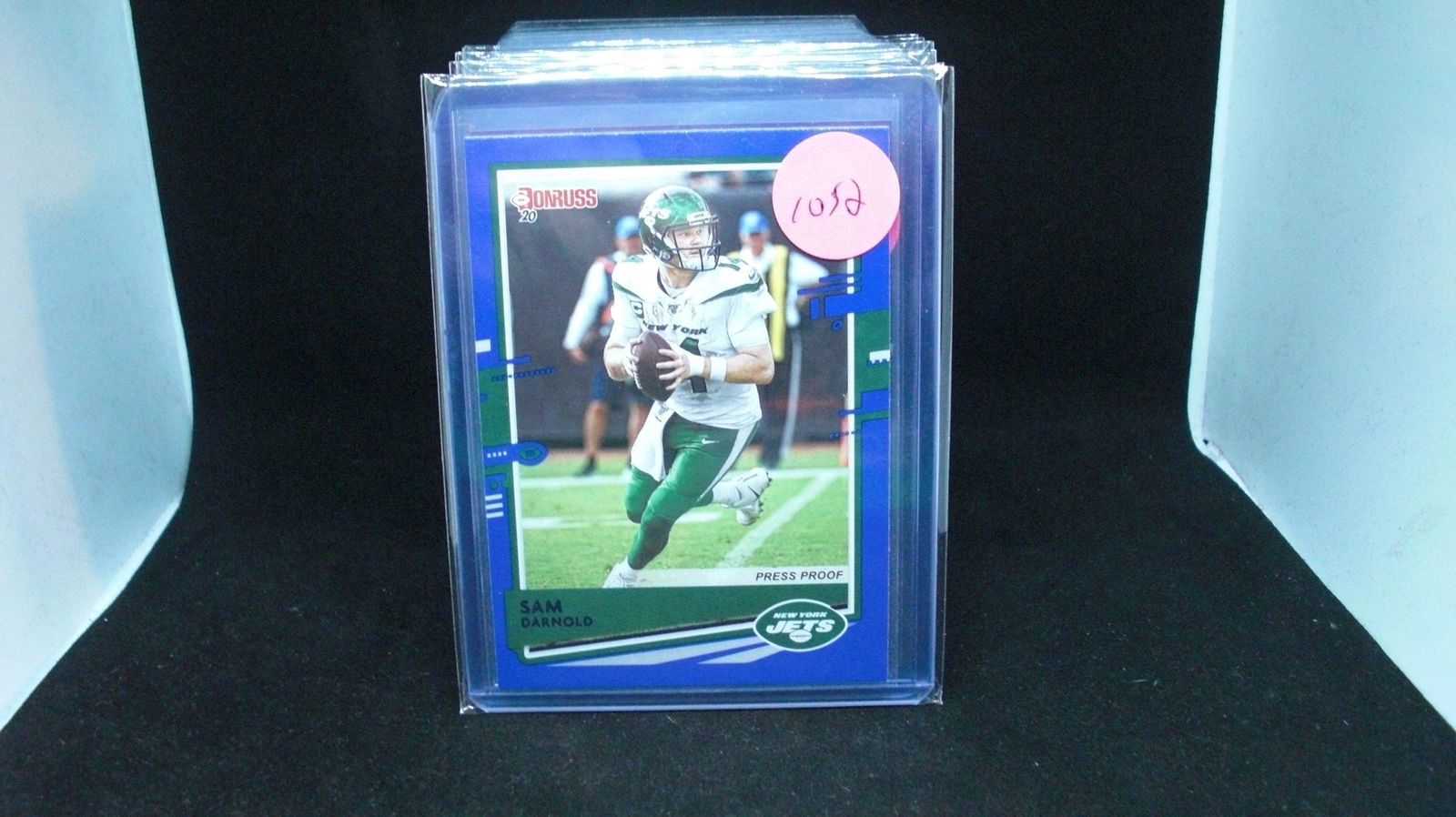 Sam darnold blue press proof (1 of 1)