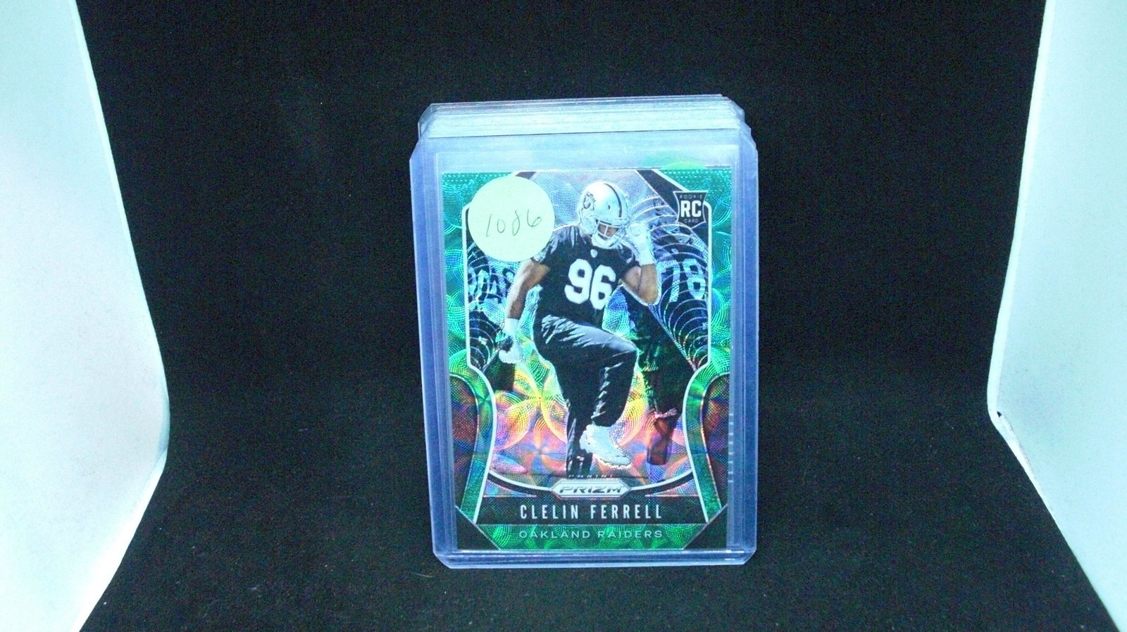 clenin ferrell green scope prizm: in top loader