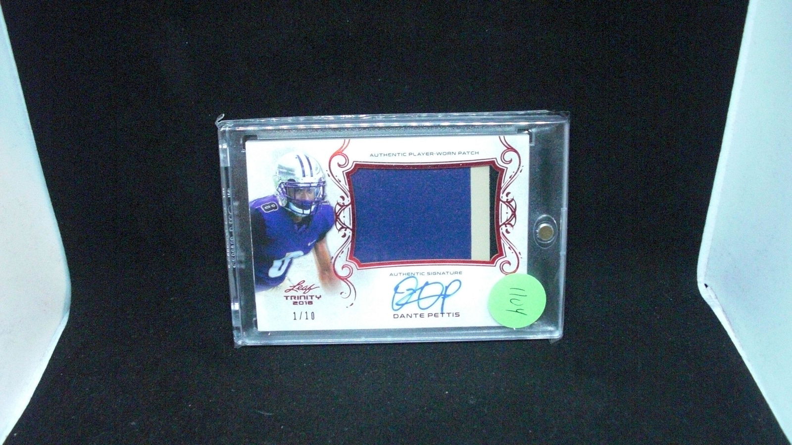 dante pettis ssp rookie patch auto 1/10 (1 of 1)