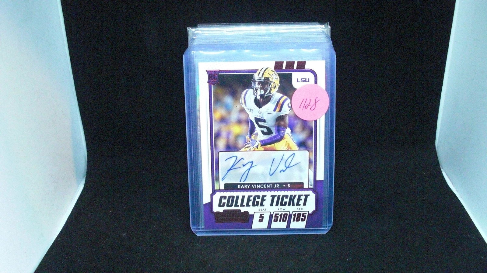 kary vincent jr rookie auto (1 of 1)