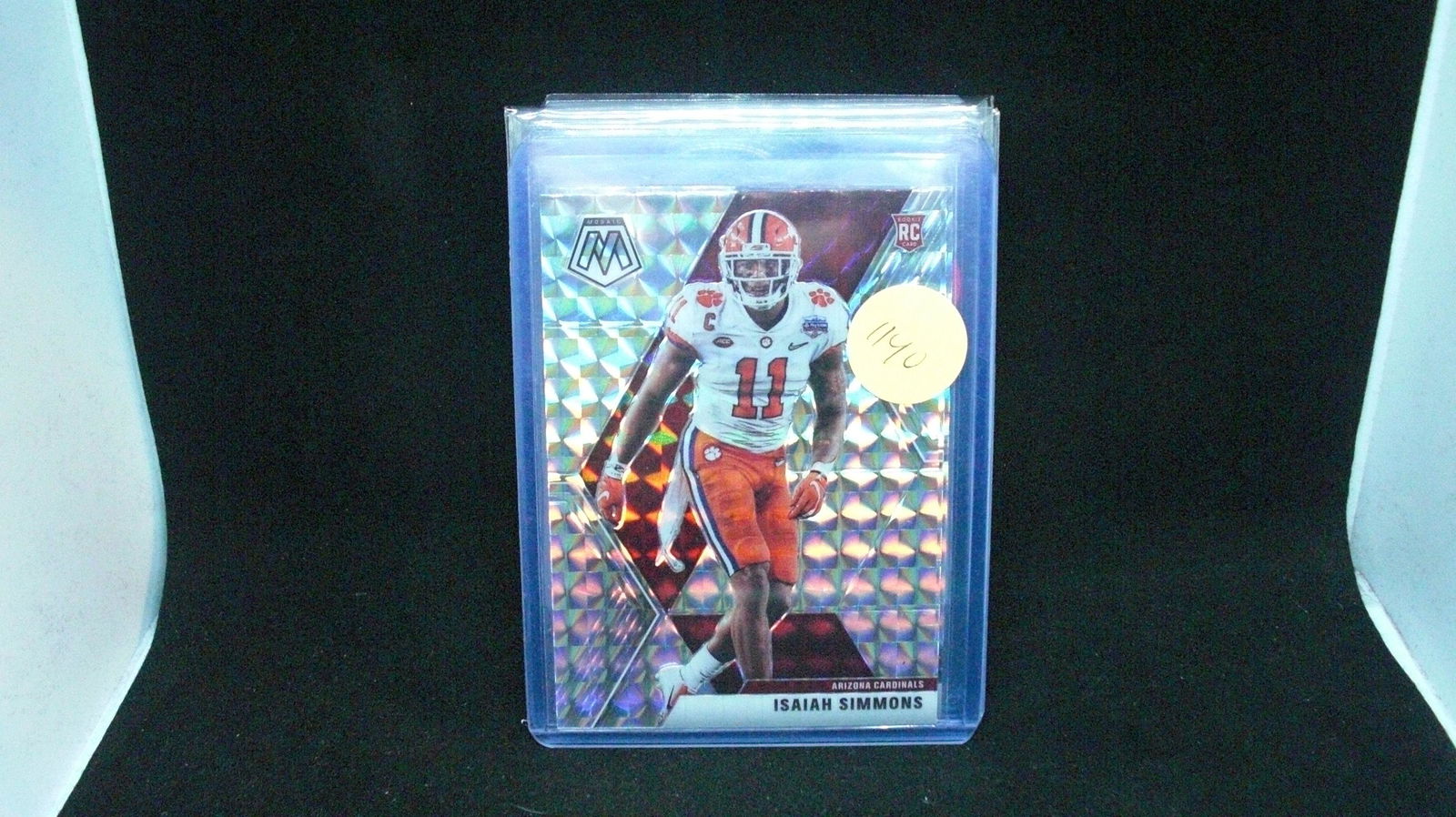 isaiah simmons silver mosaic rookie (1 of 1)