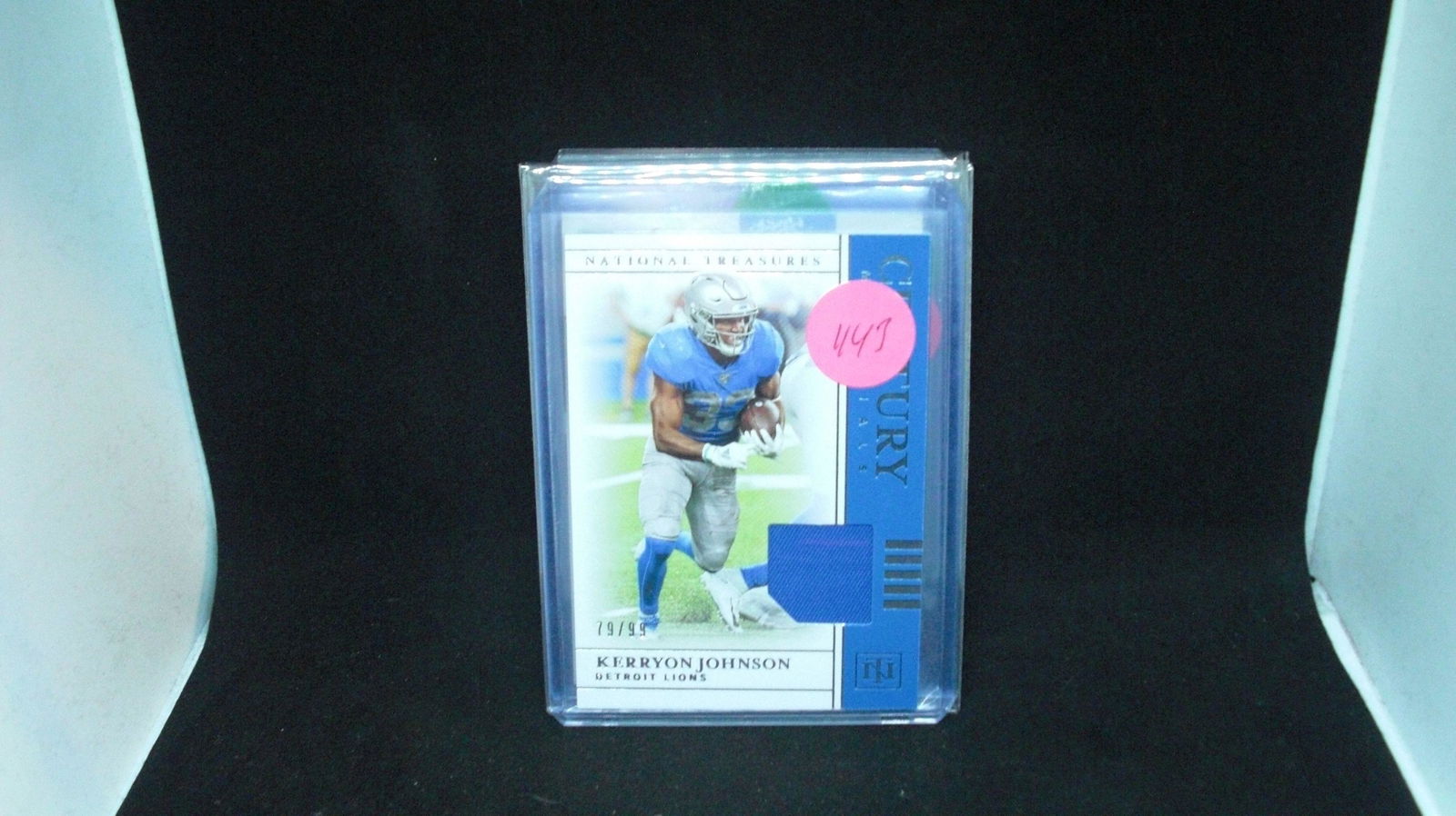 Kerryon Johnson lions jersey card 79 of 99 (1 of 1)