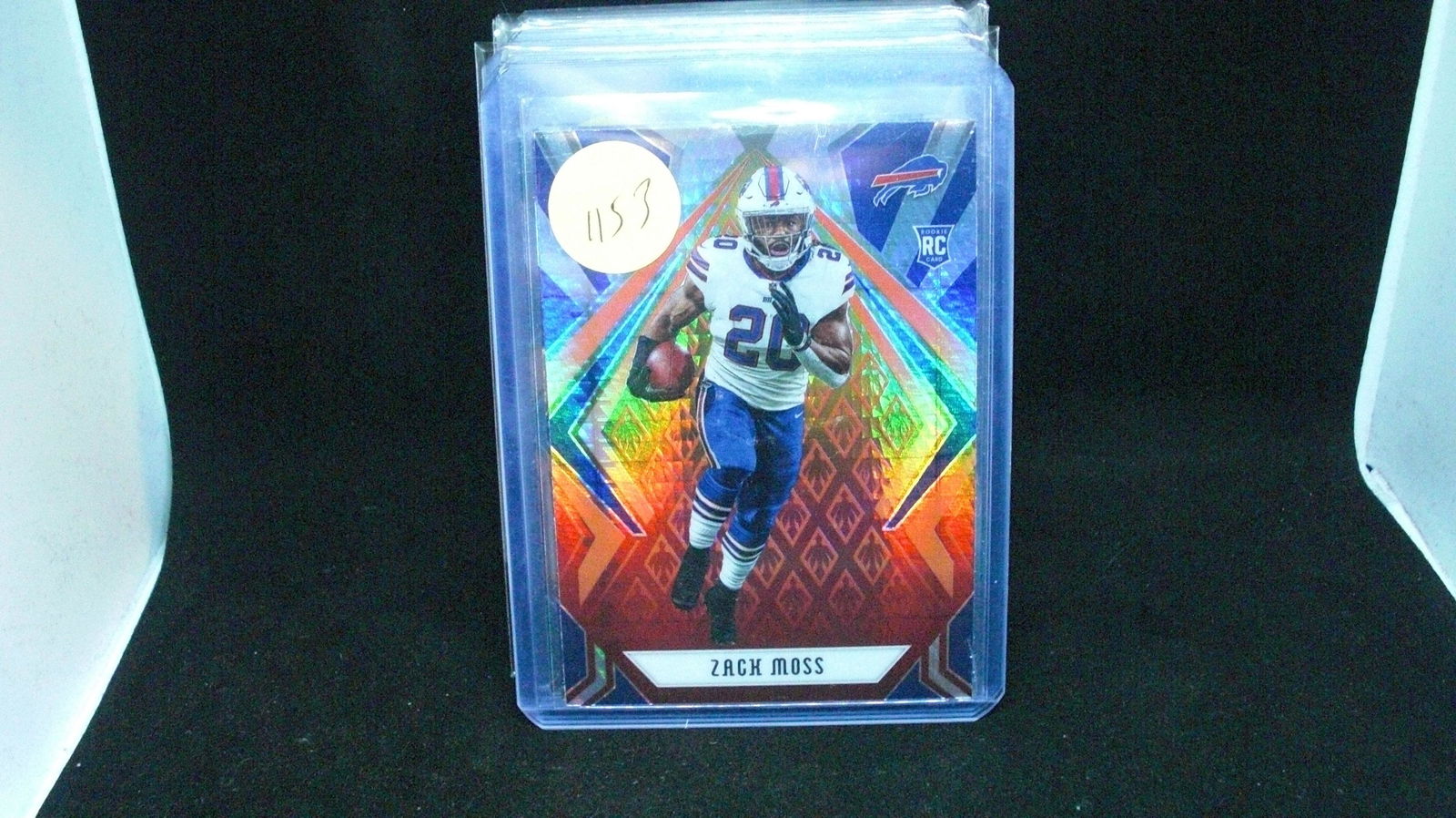 Zach Moss phoenix rookie card (1 of 1)