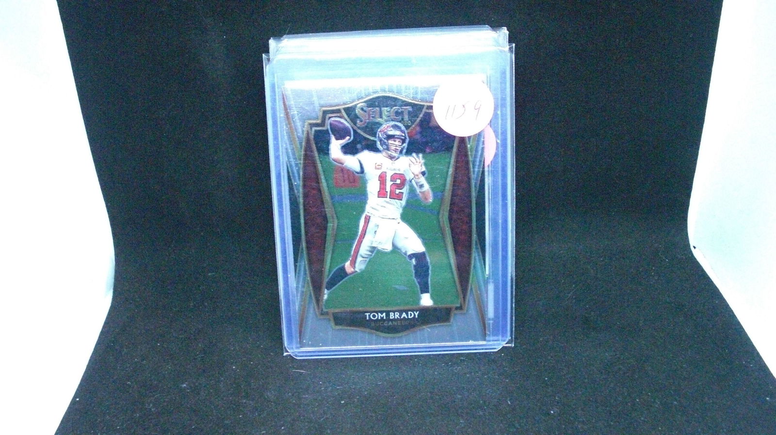 Tom Brady Tampa Bay select: in top loader