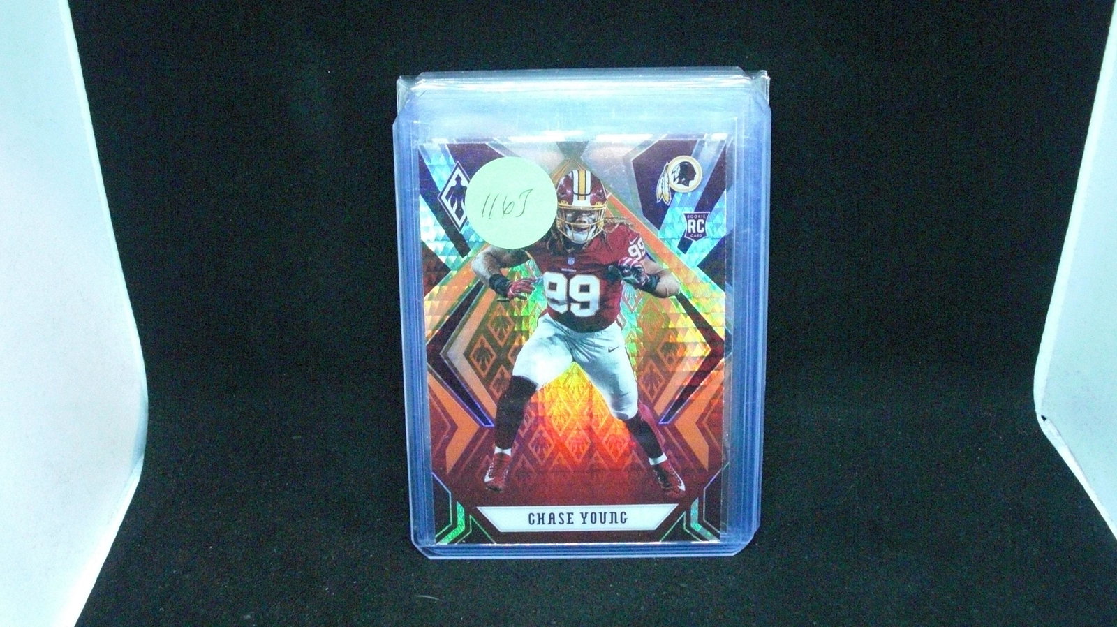 Chase young phoenix rookie card: in top loader