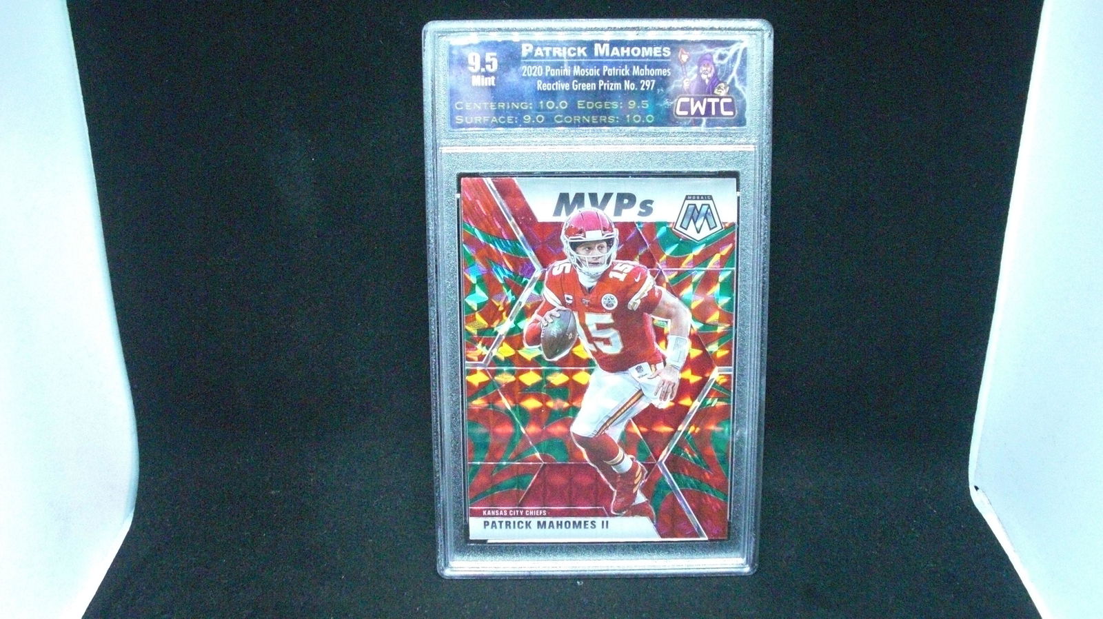 cwtc graded 9.5 mint patrick mahomes II (1 of 1)