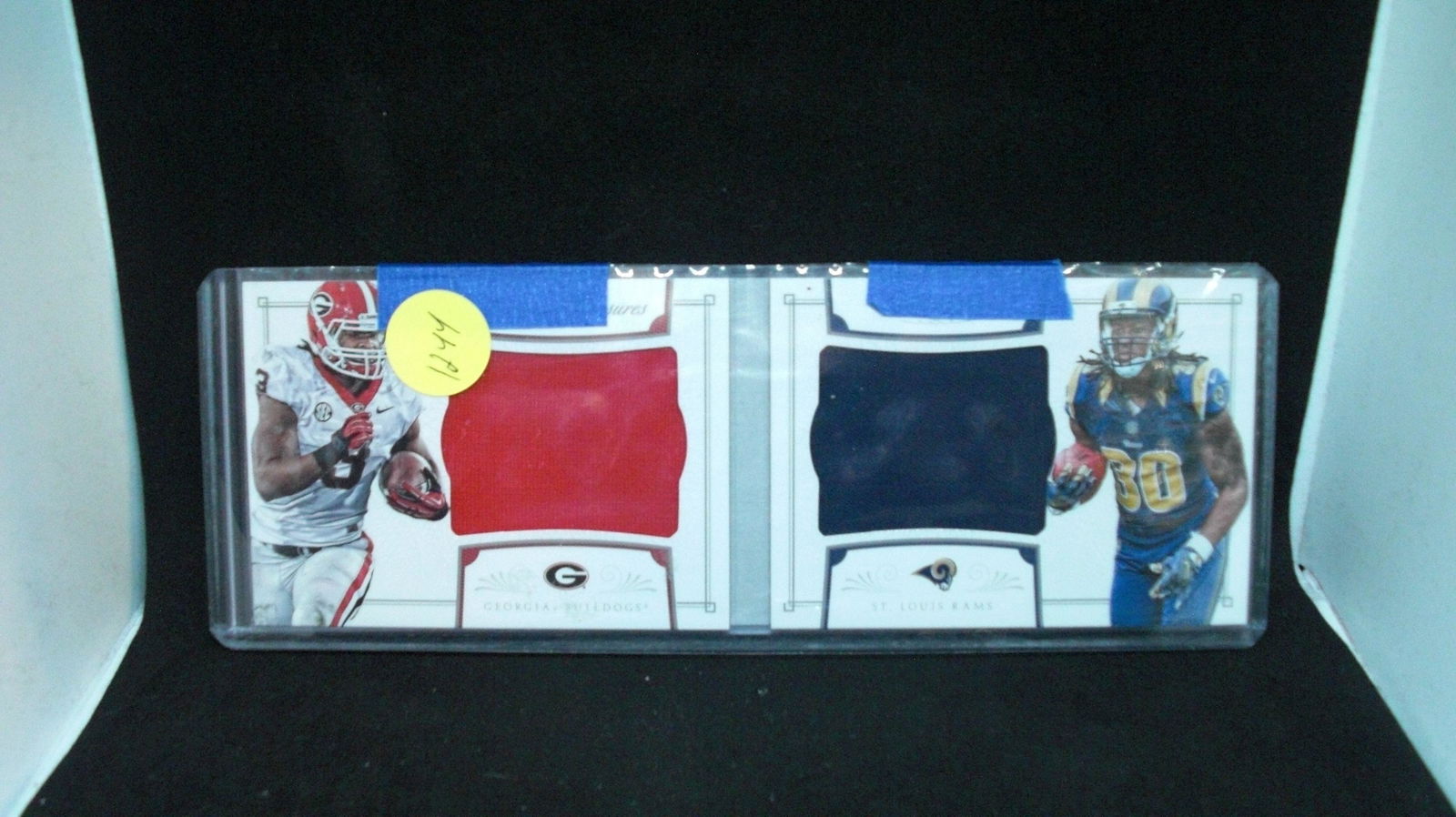 todd gurley national treasures dual jersey booklet (1 of 1)