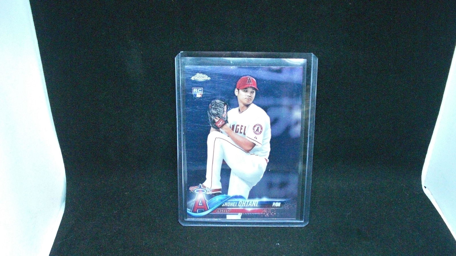 shohei ohtani topps chrome rookie (1 of 1)