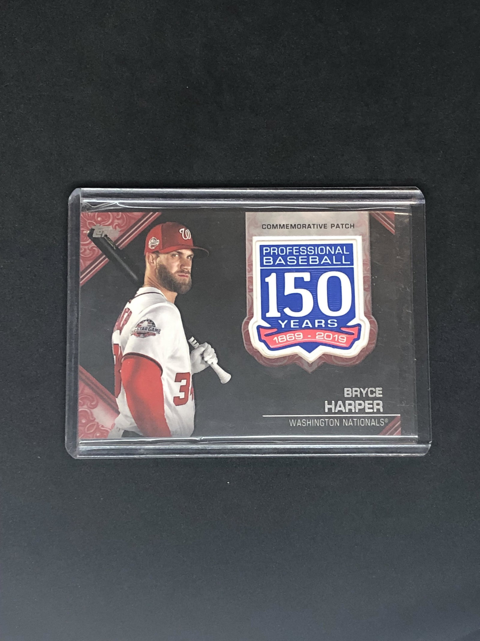 Bryce Harper Topps Commemorative Relic: Bryce Harper Topps Commemorative Relic