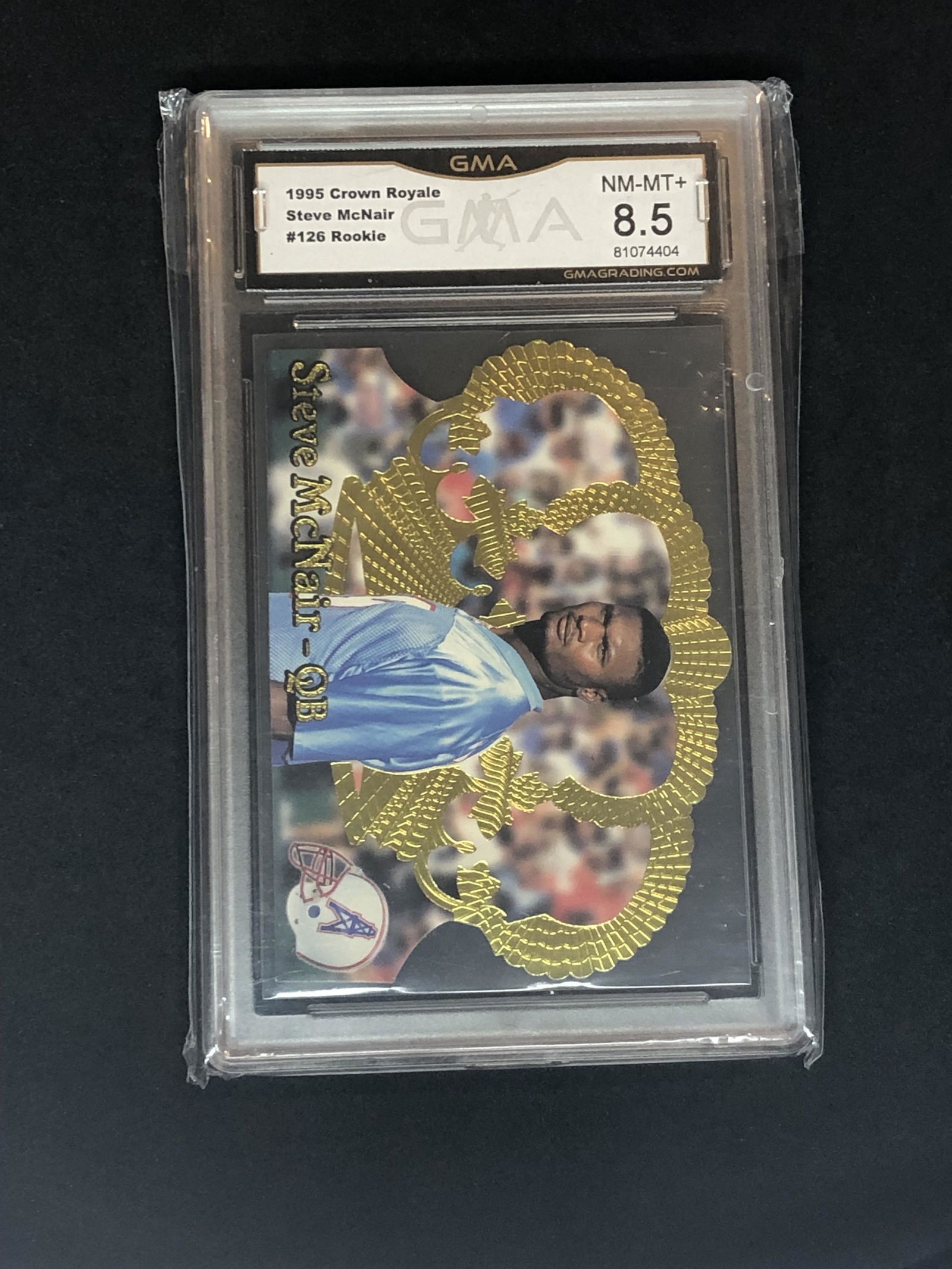 Steve McNair Crown Royale Rookie GMA 8.5 (1 of 1)