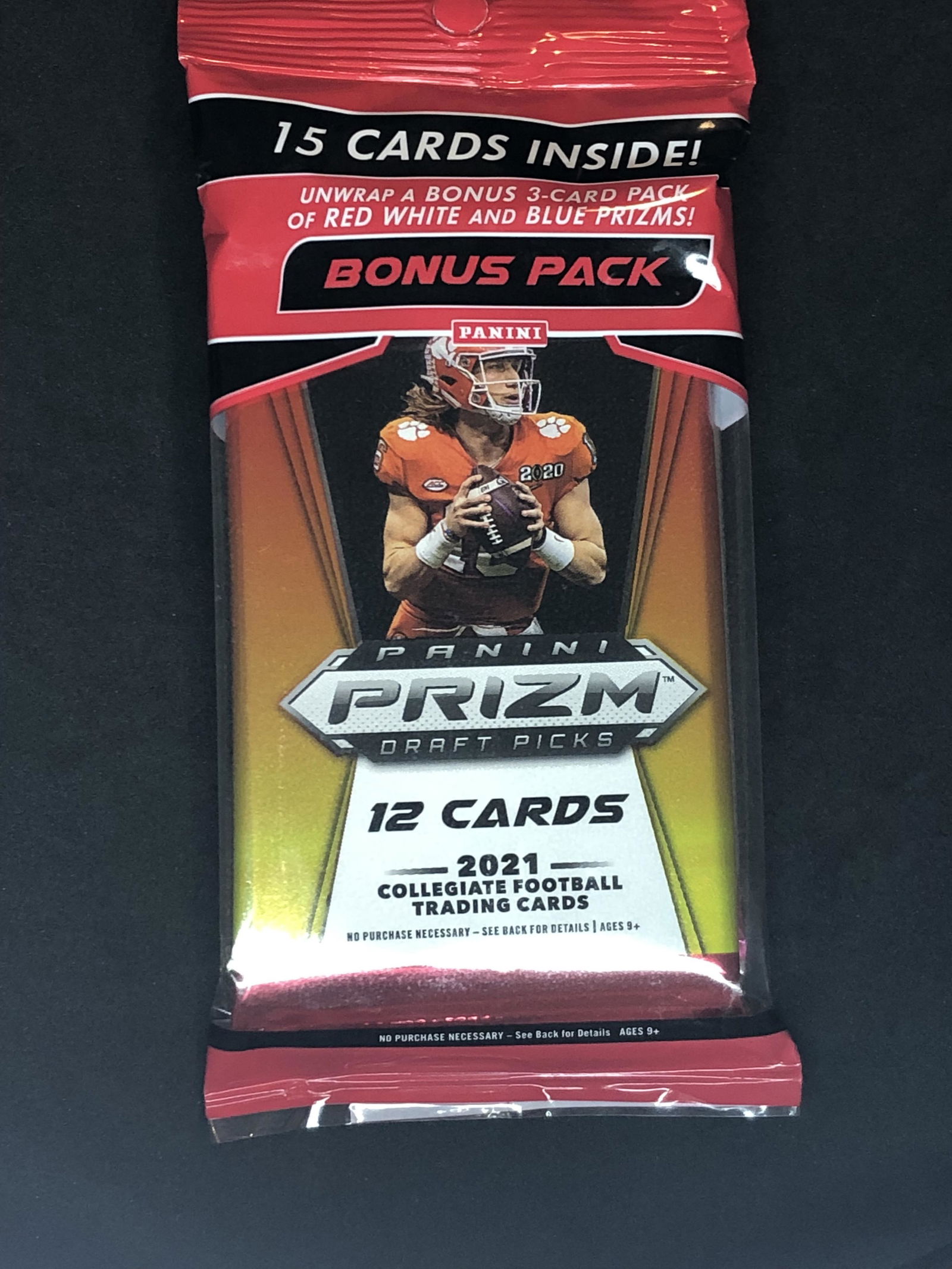 2021 Panini Prizm Draft Picks Football Card Pack (1 of 1)