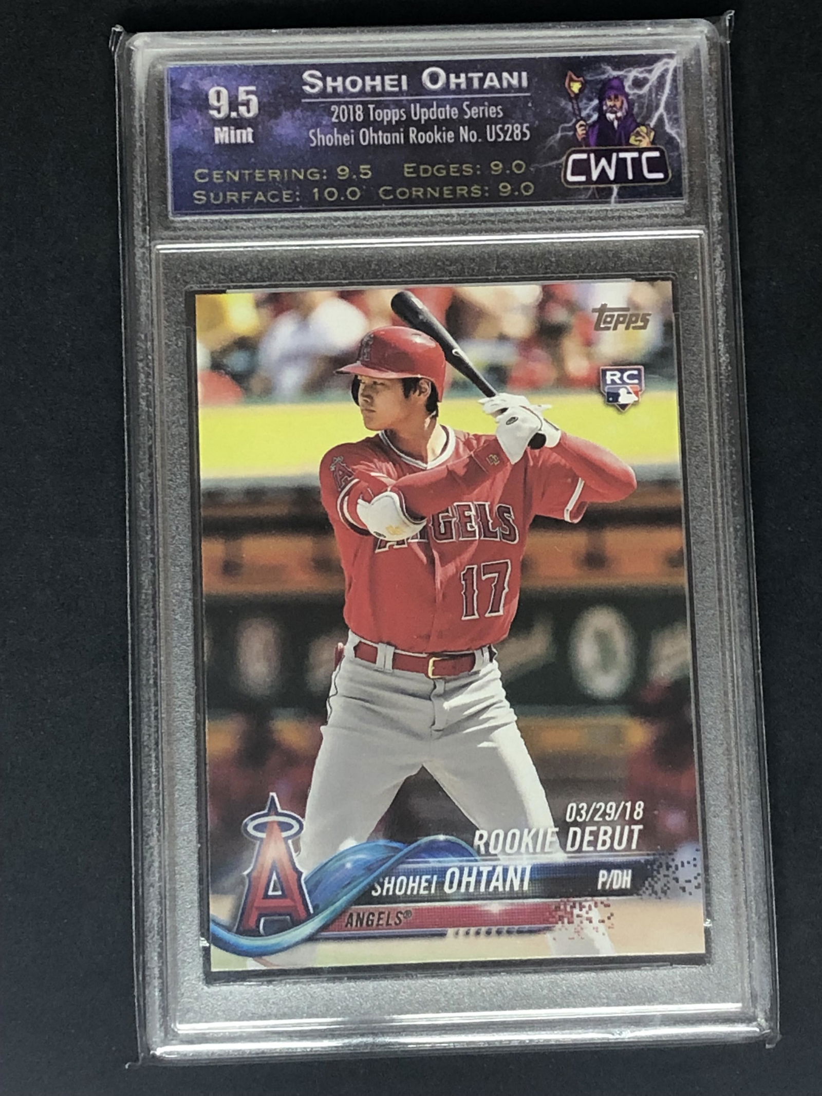Shohei Ohtani Topps Update Series Rookie CWTC 9.5 (1 of 1)