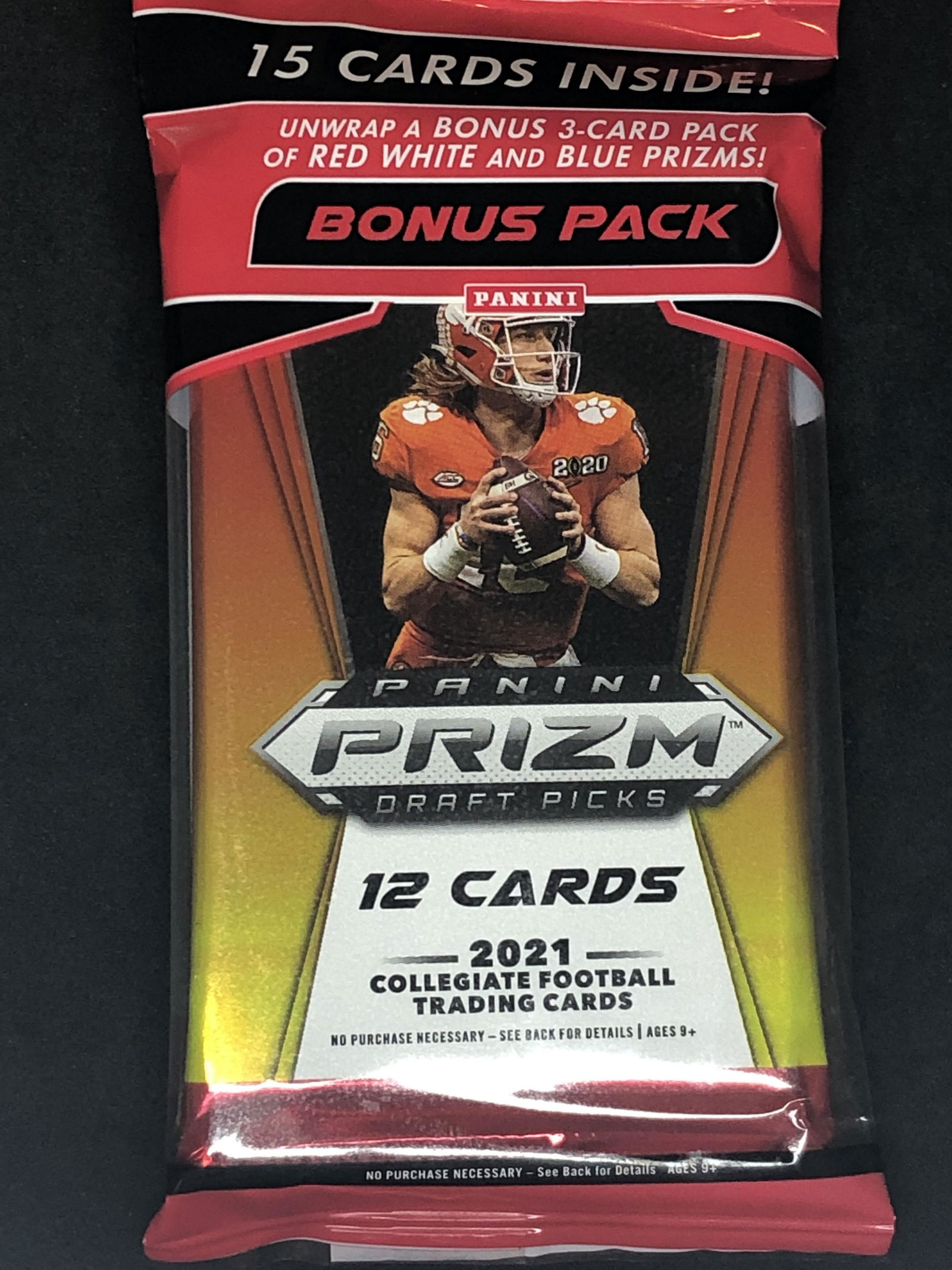 2021 Panini Prizm Draft Picks Football Card Pack (1 of 1)