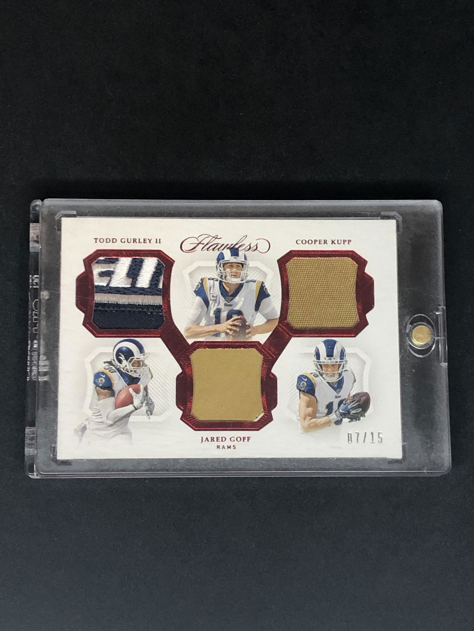 Todd Gurley/Jared Goff/ Cooper Kupp Panini Flawless (1 of 1)