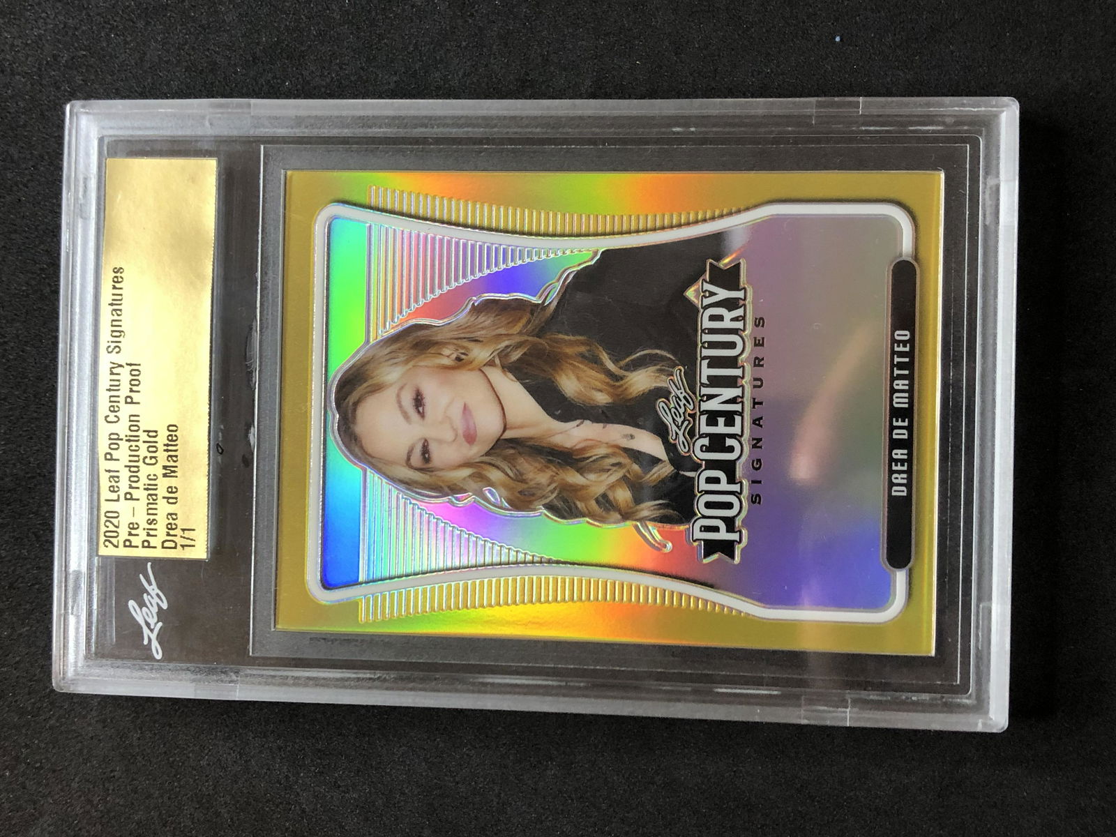 Drea De Matteo Leaf Pre-Production Slab 1/1 (1 of 1)