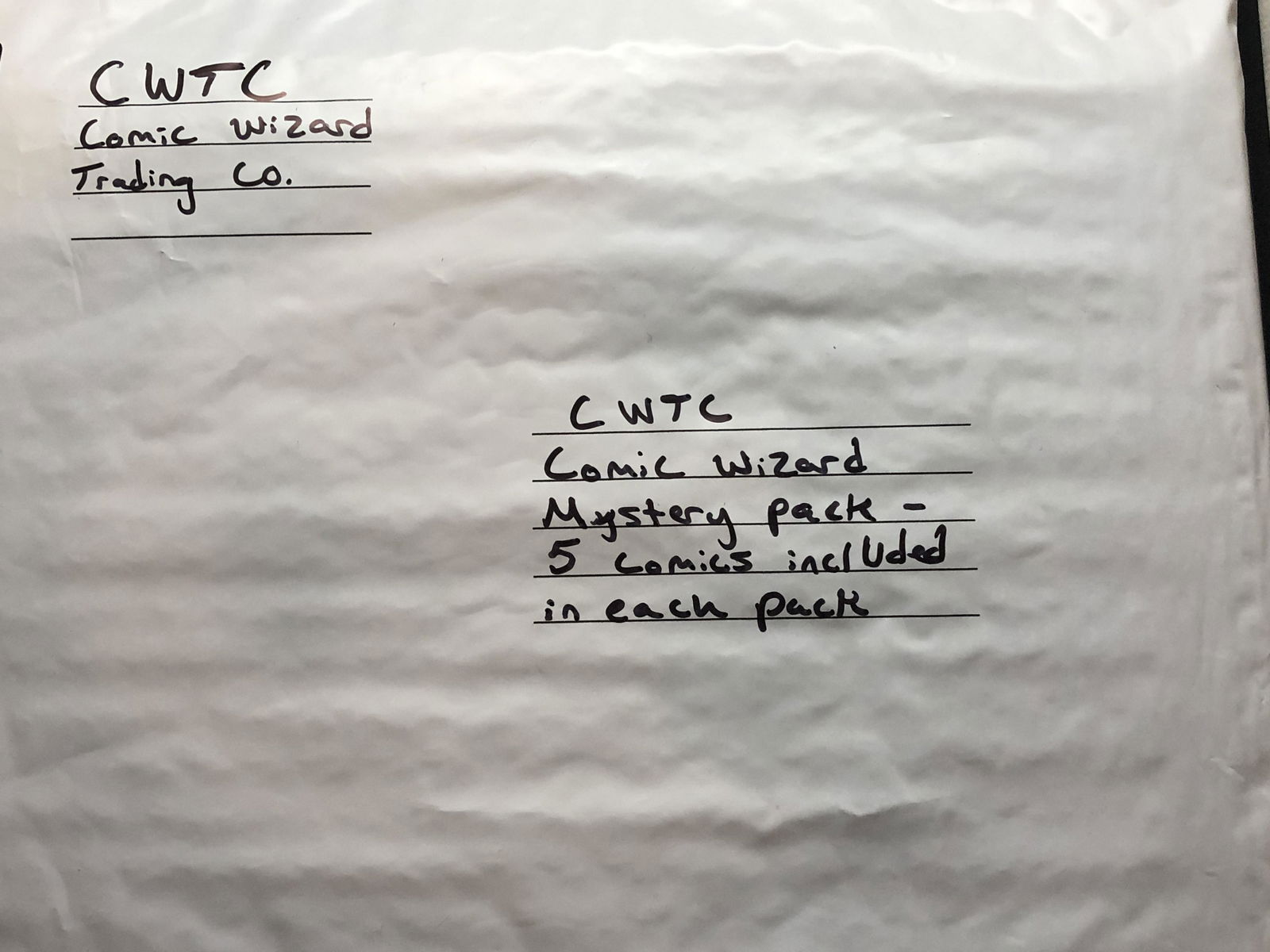 CWTC Comic Book Mystery Pack- 5 Comics Included! (1 of 1)