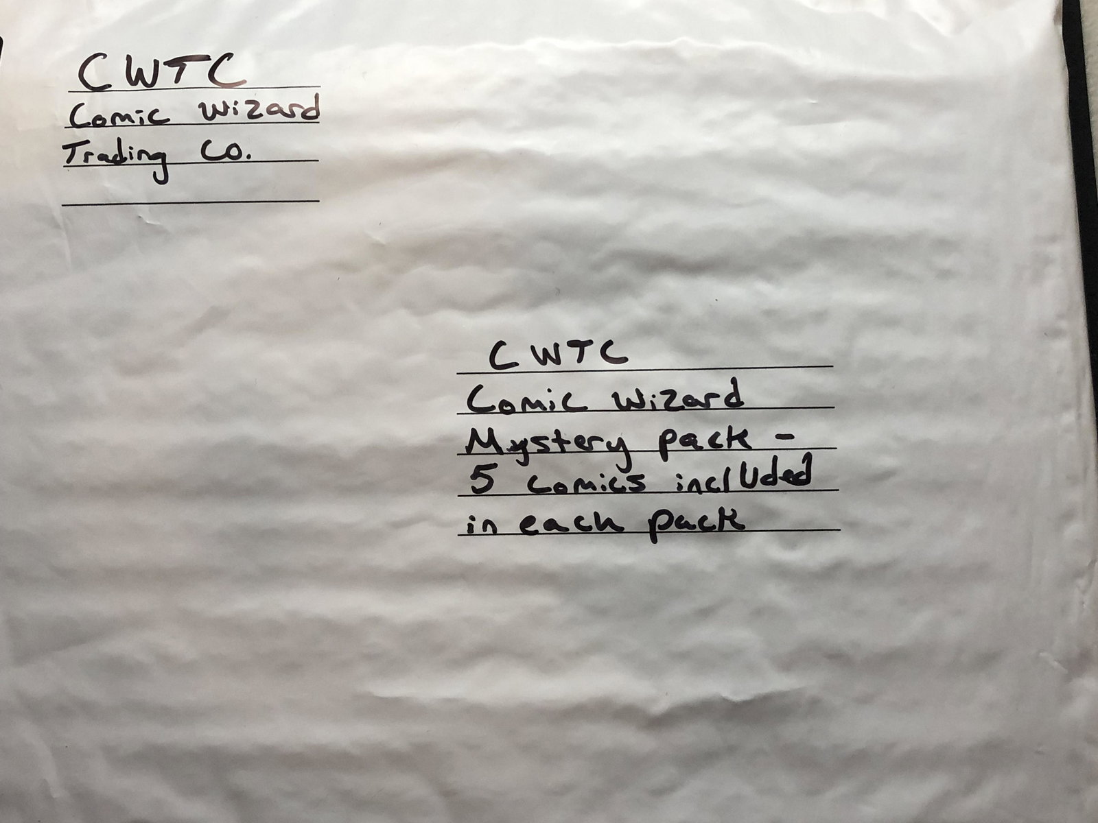 CWTC Comic Book Mystery Pack- 5 Comics Included! (1 of 1)