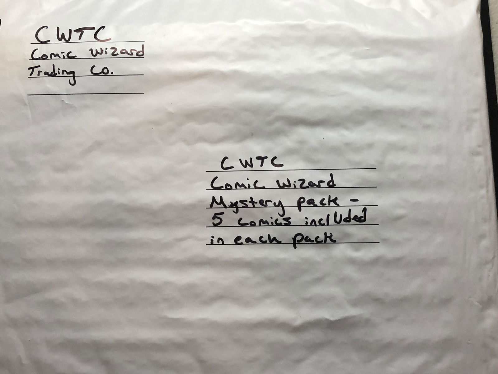 CWTC Comic Book Mystery Pack- 5 Comics Included! (1 of 1)