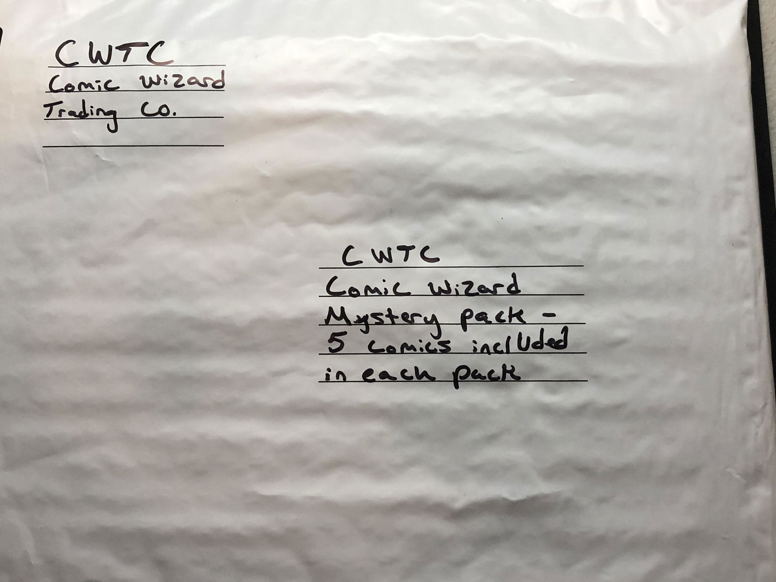 CWTC Comic Book Mystery Pack- 5 Comics Included! (1 of 1)