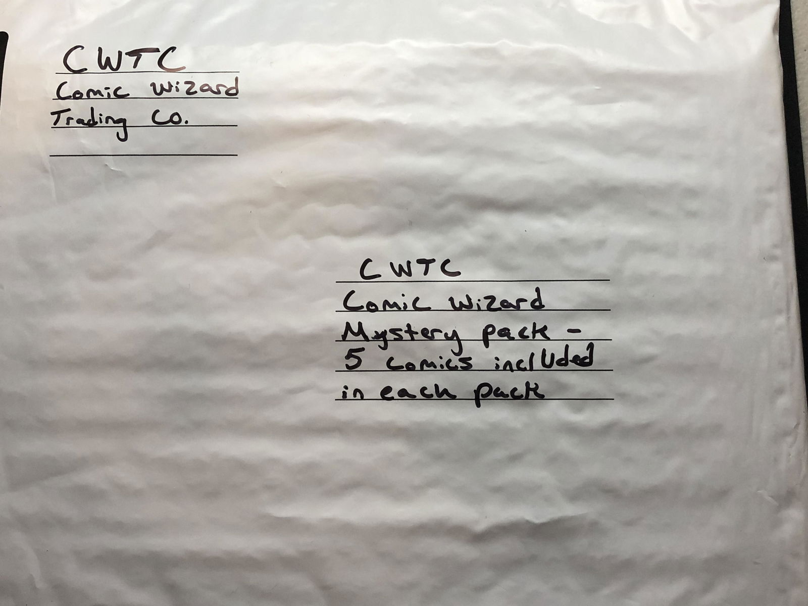 CWTC Comic Book Mystery Pack- 5 Comics Included! (1 of 1)