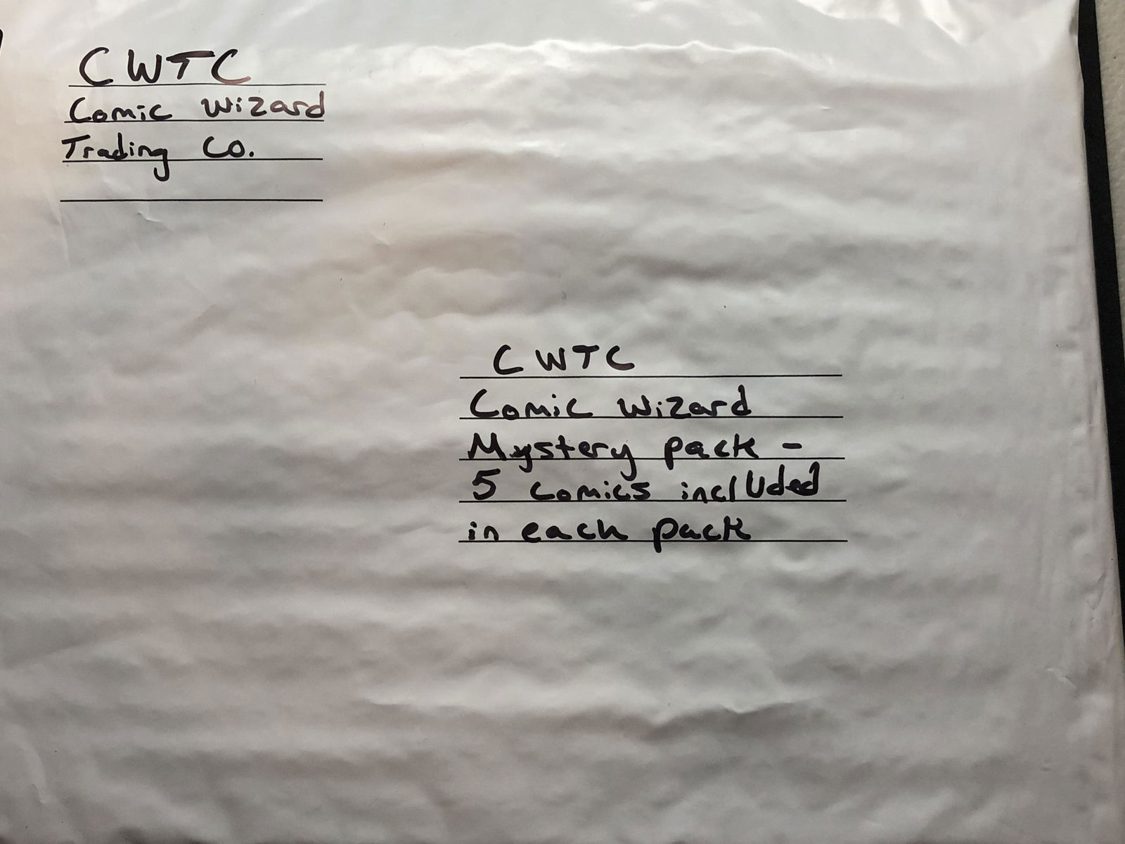 CWTC Comic Book Mystery Pack- 5 Comics Included! (1 of 1)