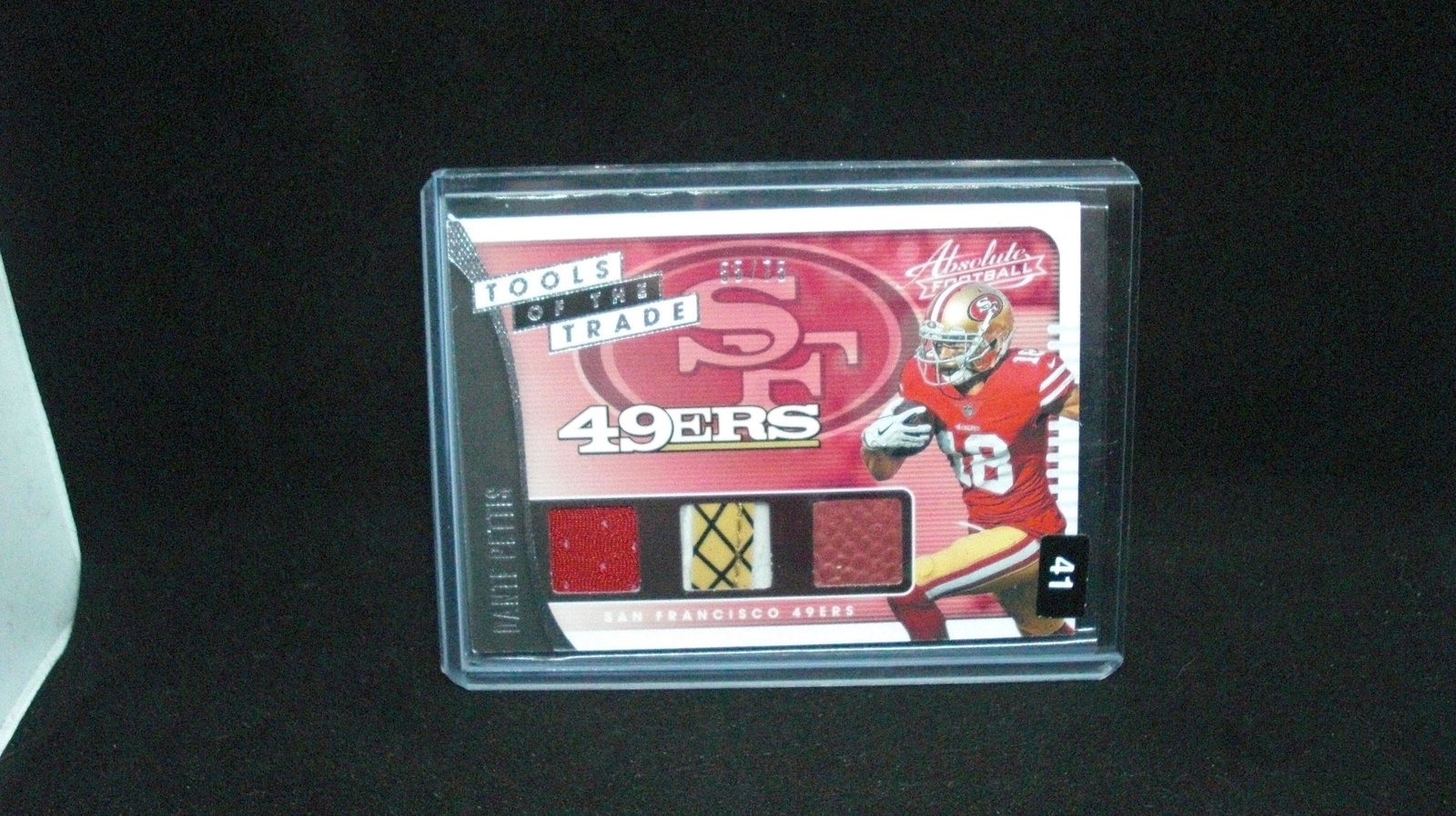 Dante pettis 49ers numbered patch 55 of 75 (1 of 1)