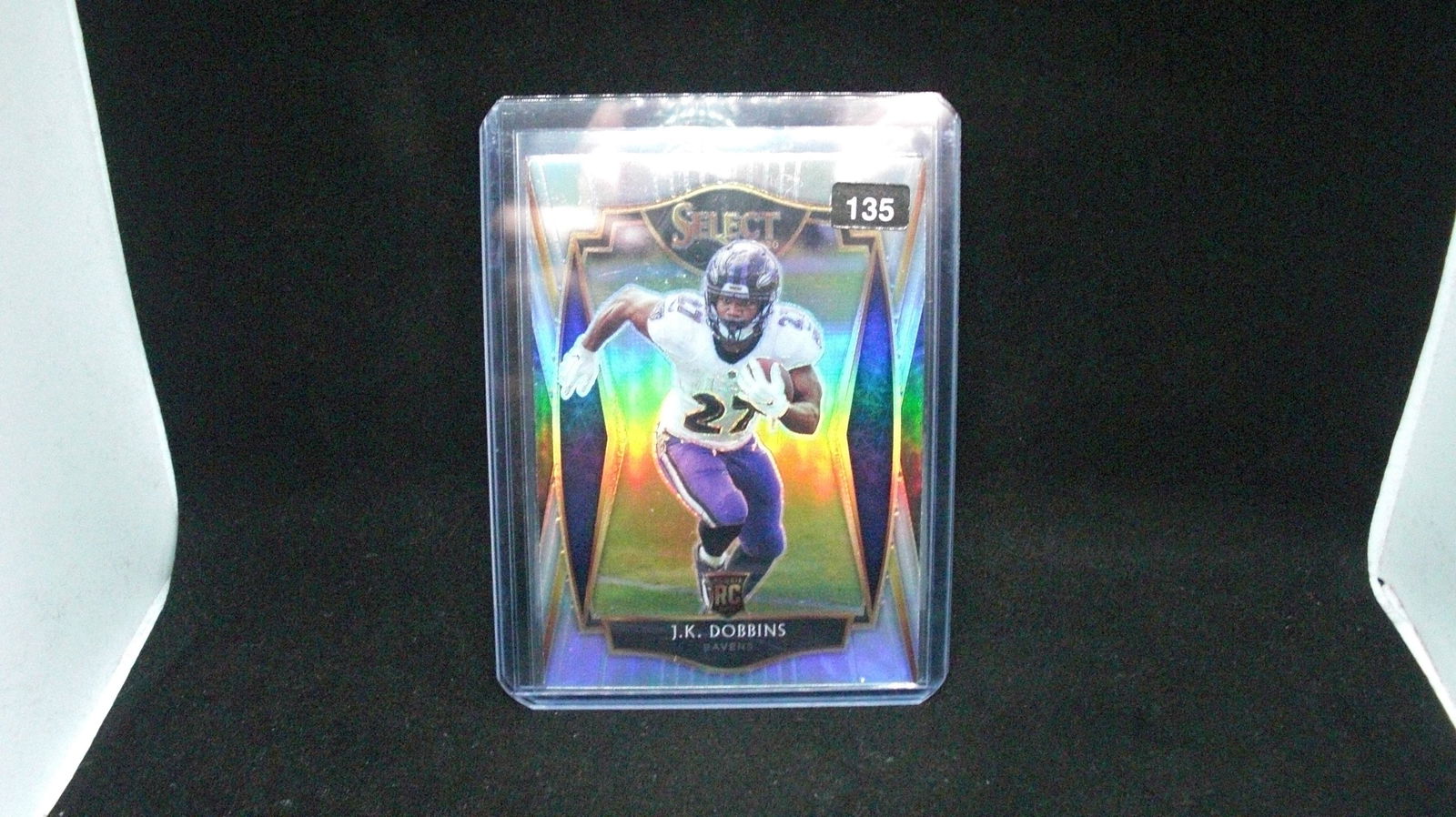 jk dobbins silver select rookie (1 of 1)