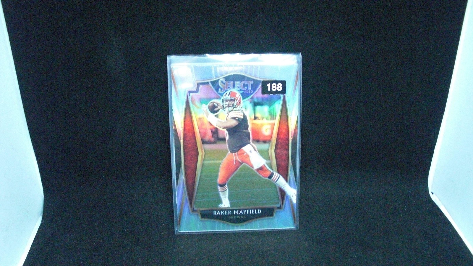 Baker Mayfield silver select (1 of 1)
