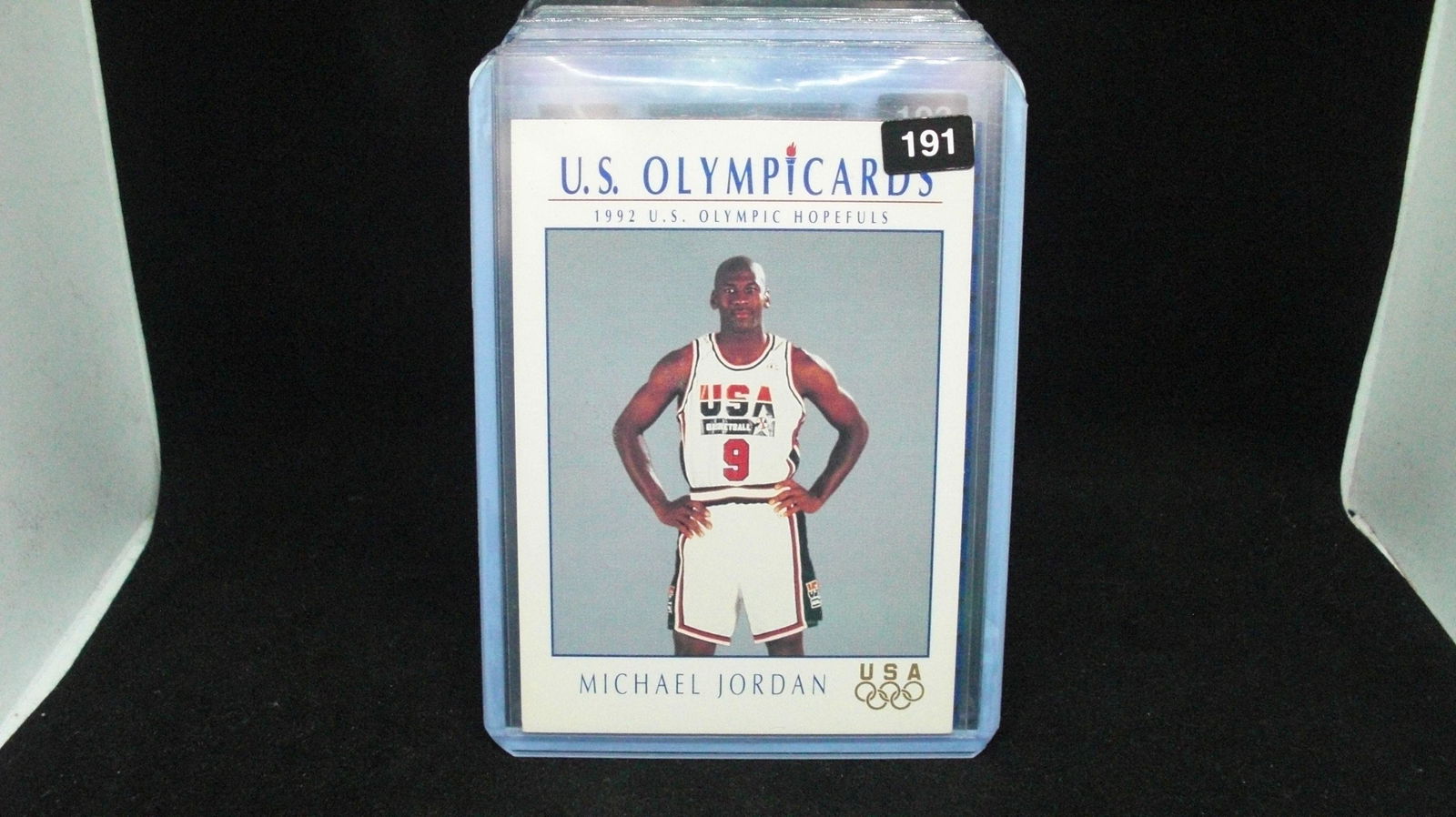 michael jordan olympic card worth
