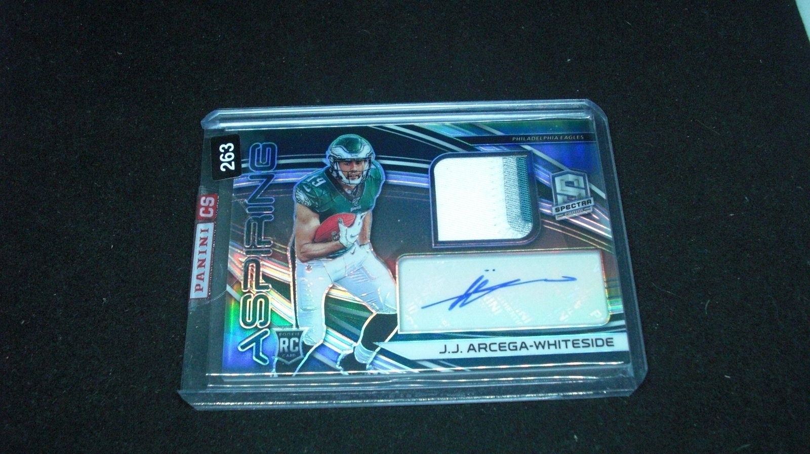 jj arcega whiteside rookie patch auto 057/199 (1 of 1)