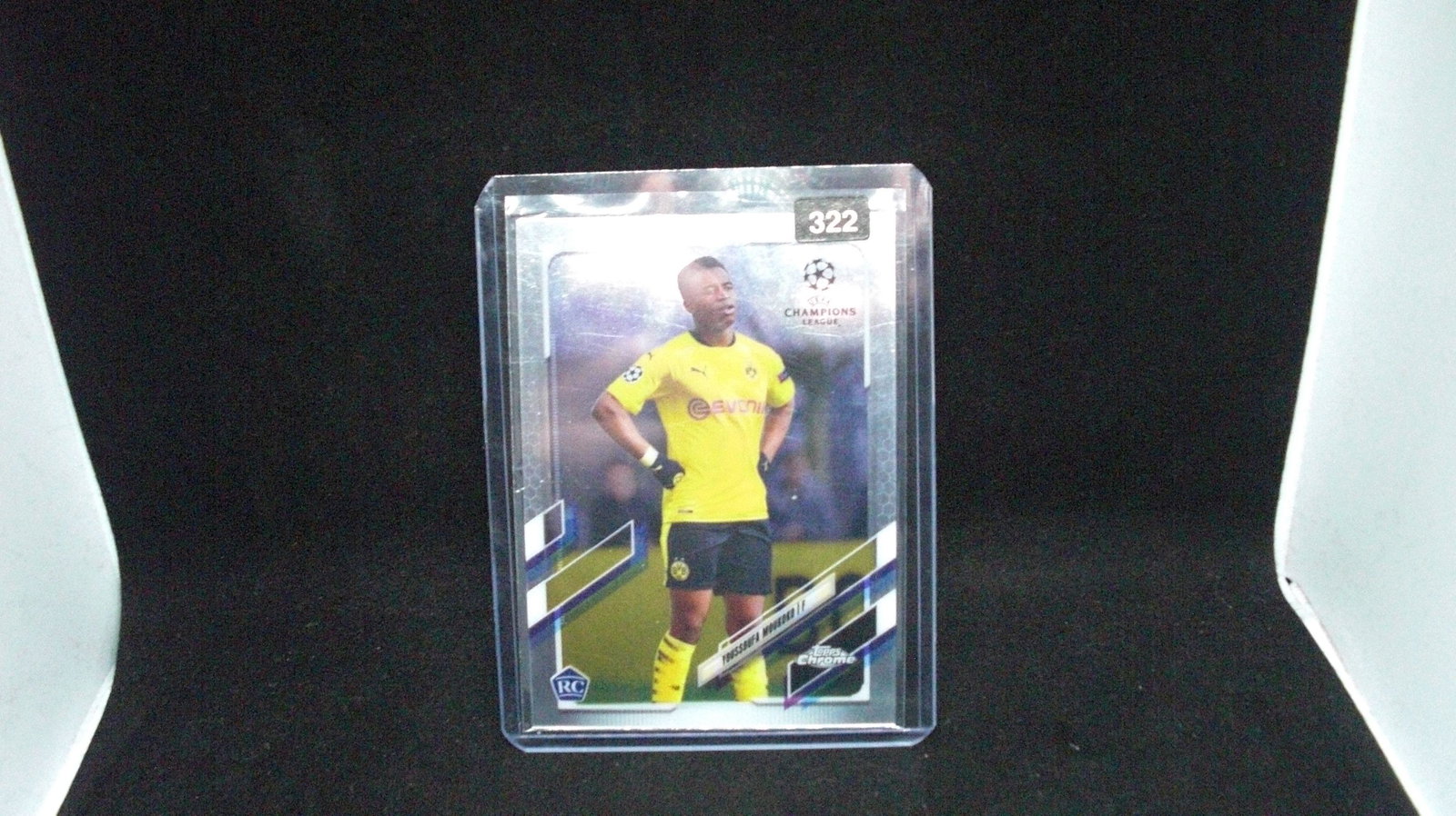 youssoufa moukoko topps chrome soccer (1 of 1)