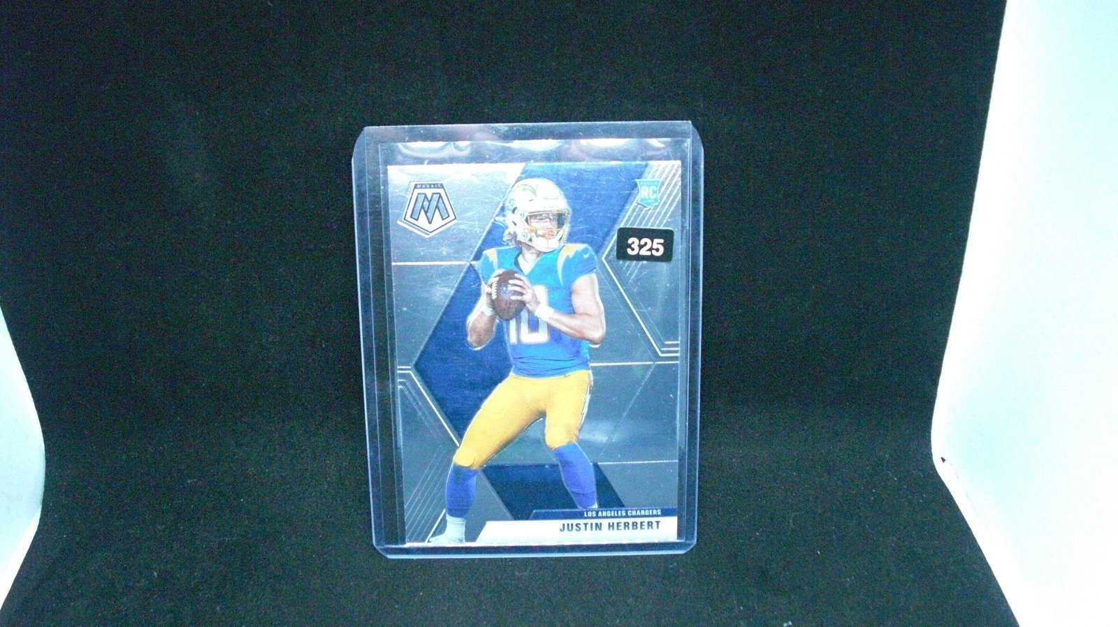 Justin Herbert mosaic rookie (1 of 1)