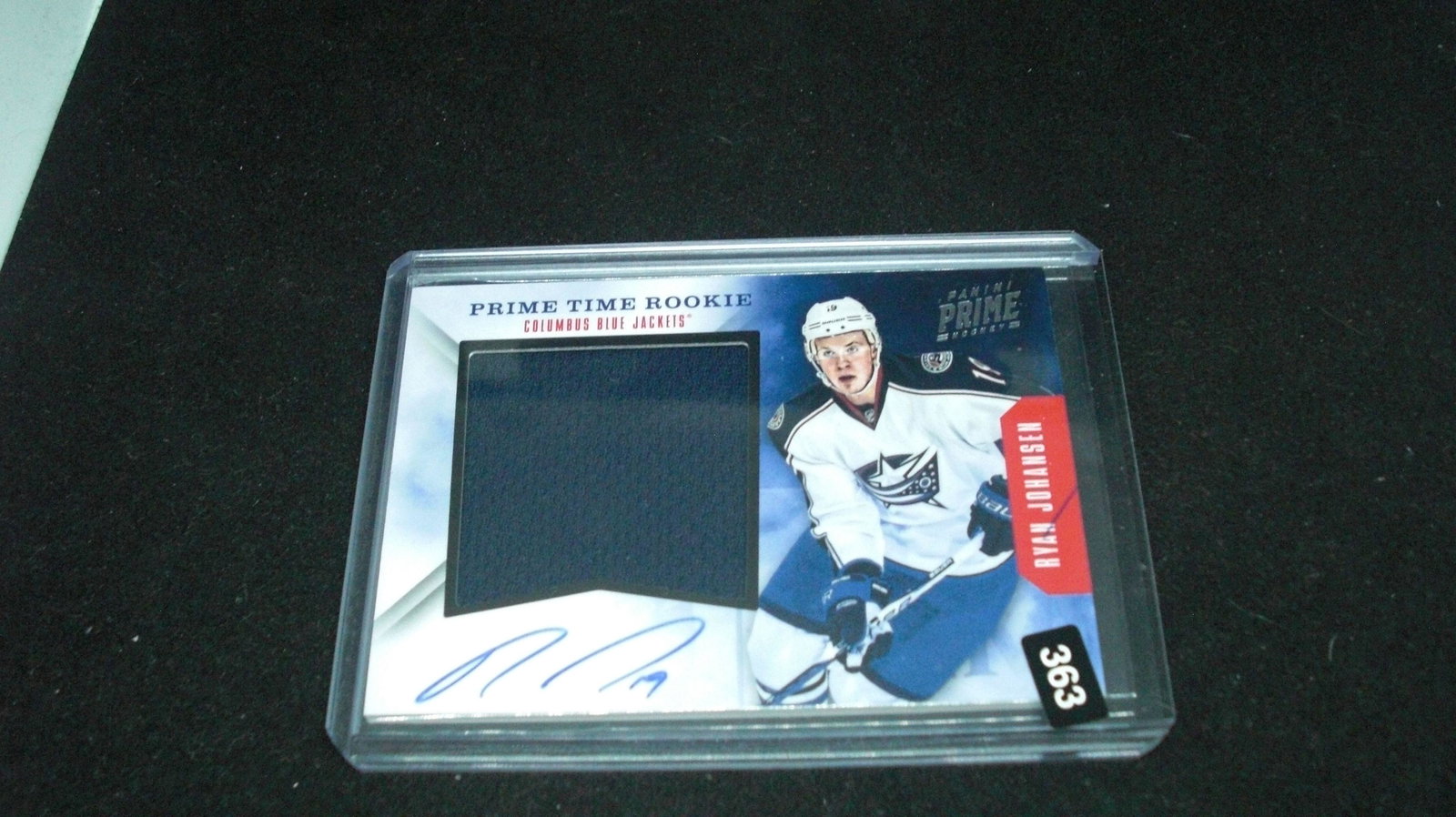 ryan johansen panini prime jersey auto 38/50 (1 of 1)