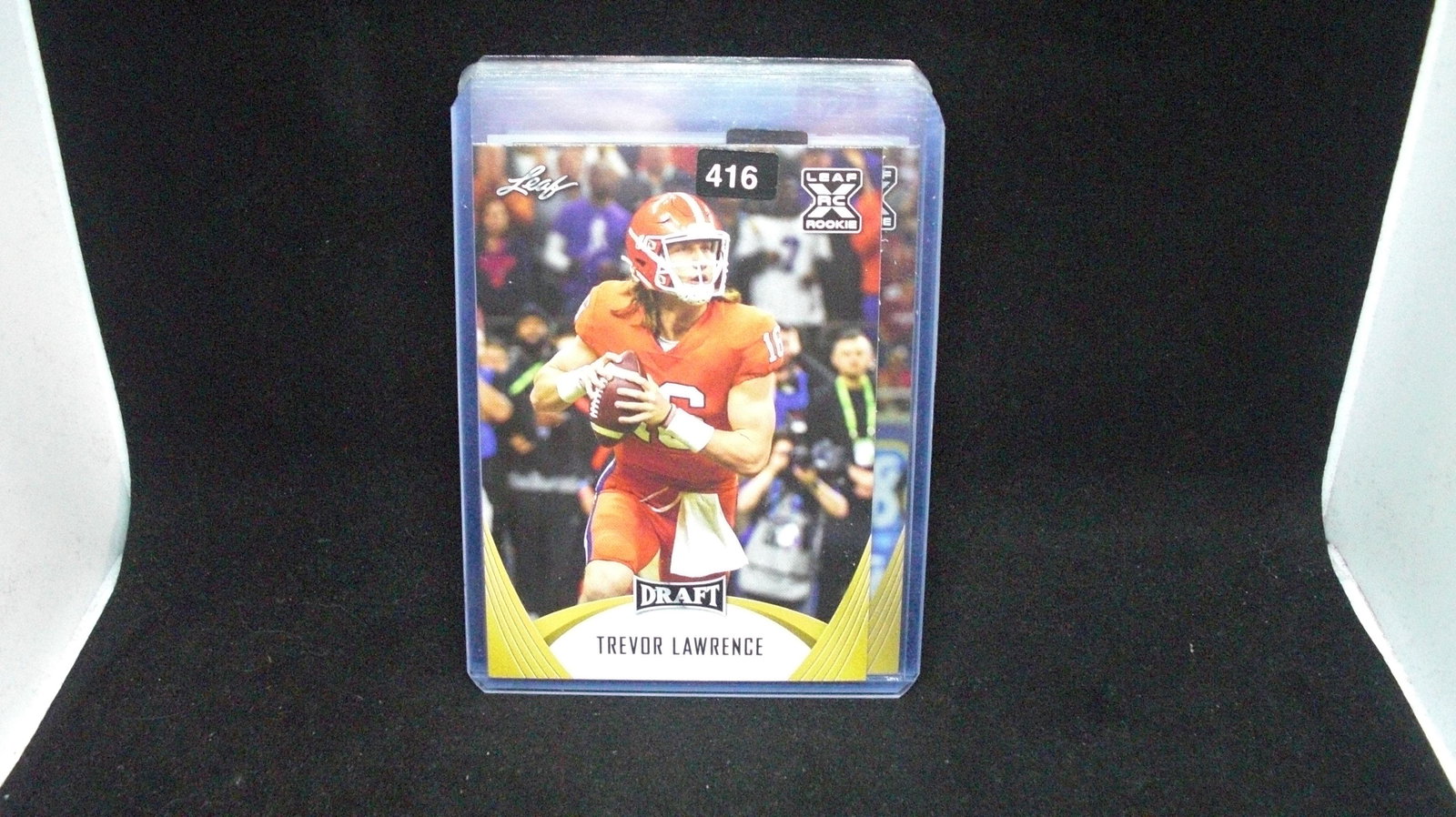 Trevor Lawrence leaf draft rookie card (1 of 1)
