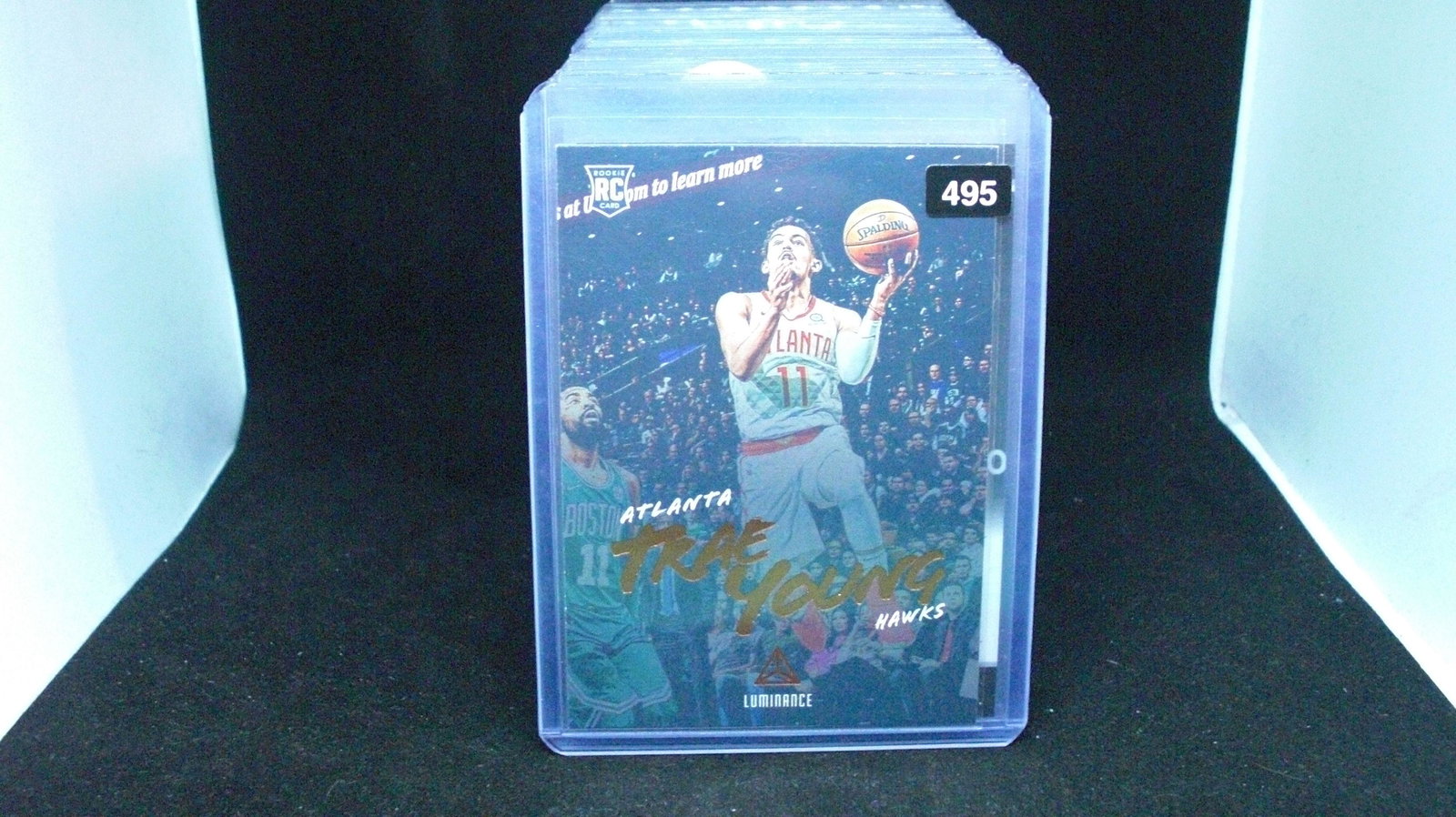 Trae young illuminance rookie card (1 of 1)