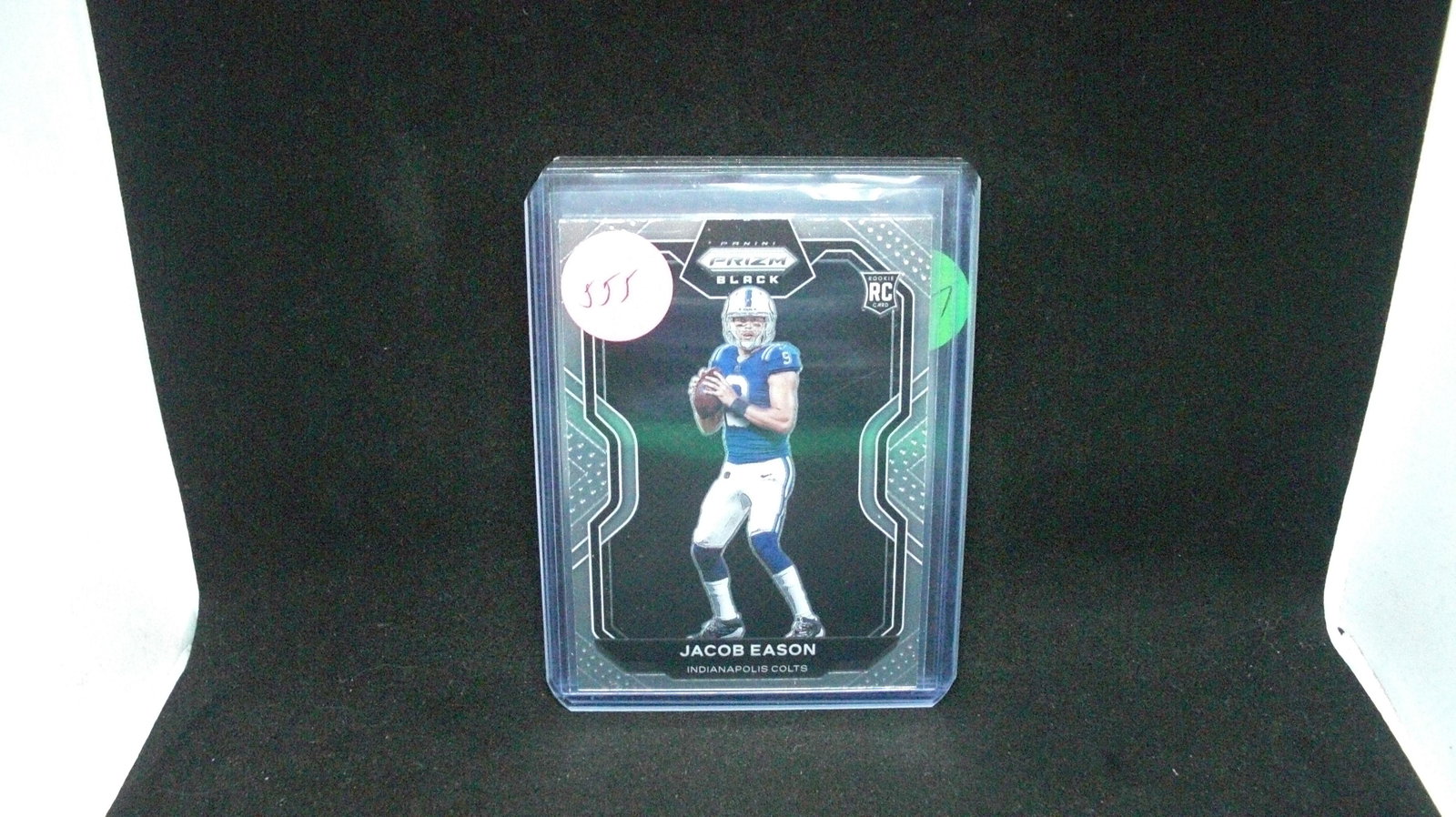 jacob eason prizm black rookie (1 of 1)