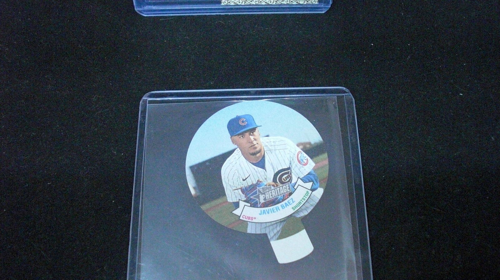 javier baez topps cap insert (1 of 1)