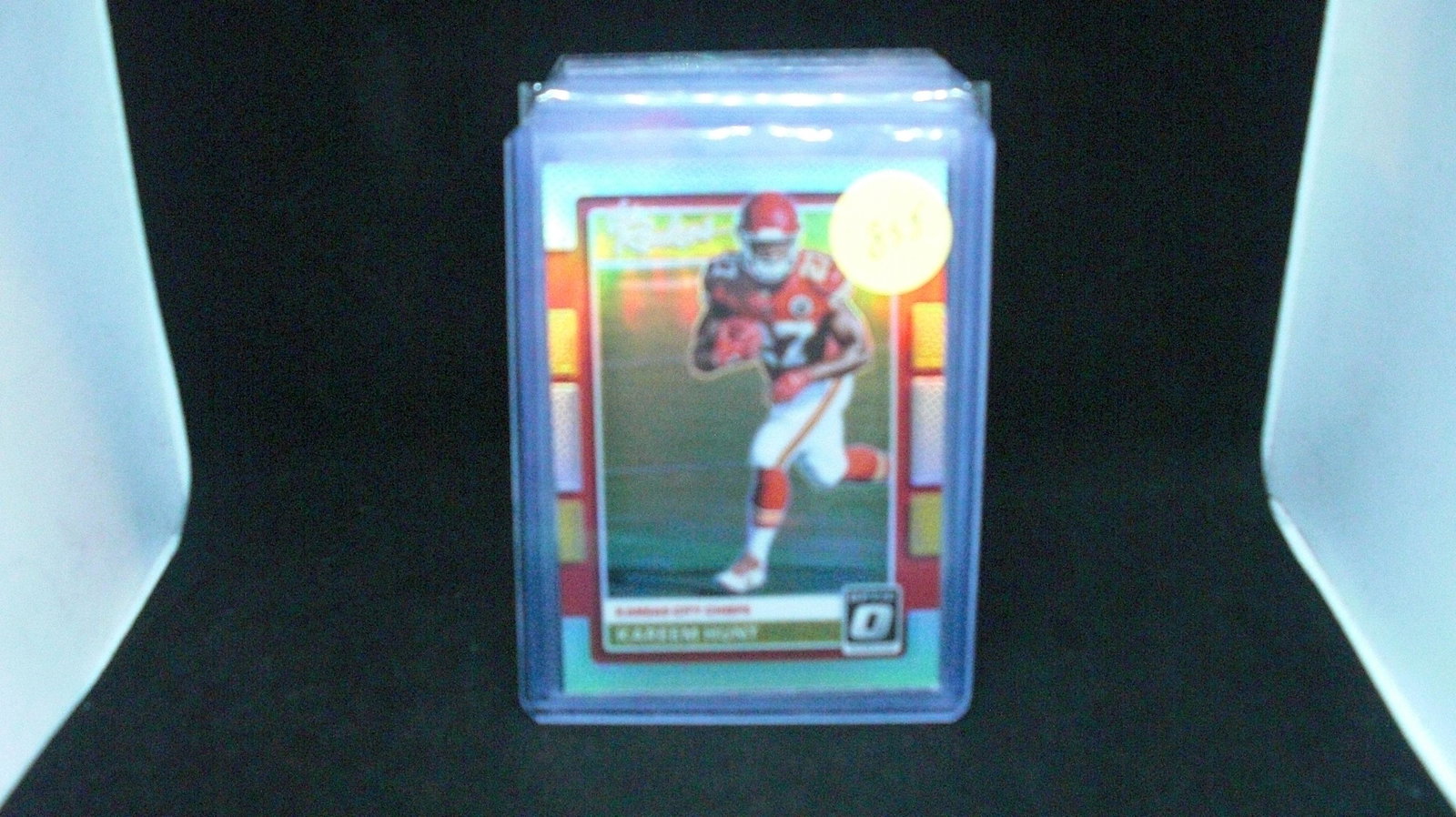 Kareem hunt the rookies silver optic (1 of 1)