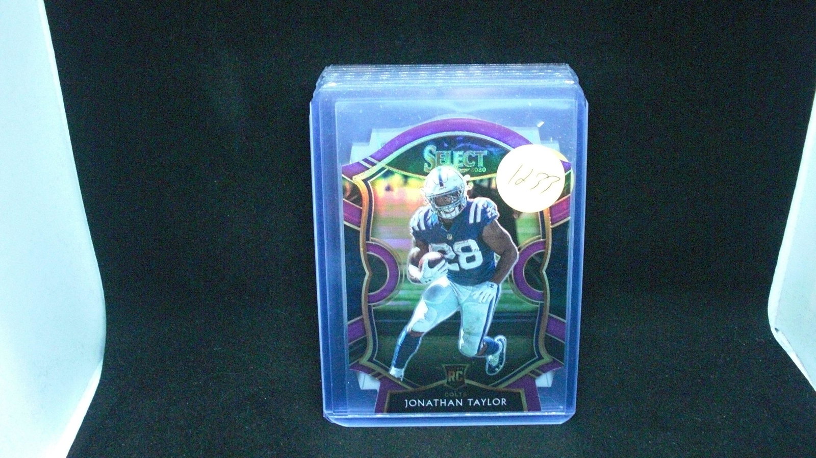 Jonathan Taylor purple select diecut rookie (1 of 1)