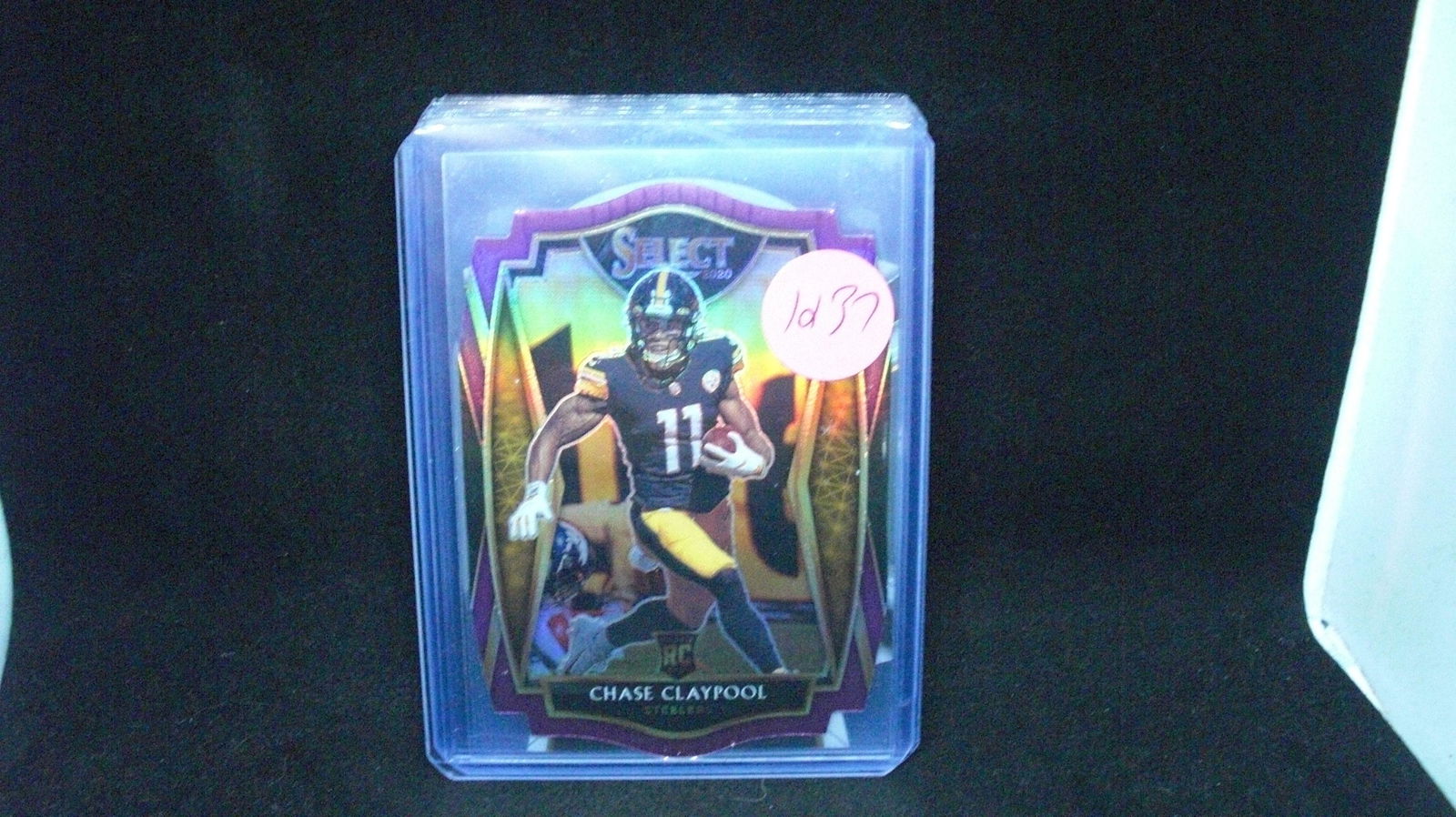 Chase claypool purple select diecut rookie (1 of 1)