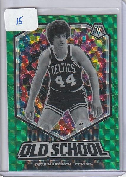 Pete Maravich green mosaic old school (1 of 1)