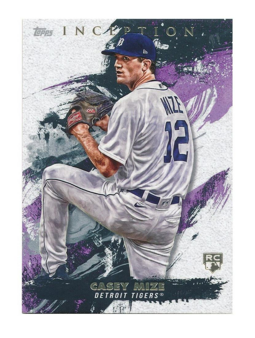 Topps inception Casey Mize rookie card (1 of 1)