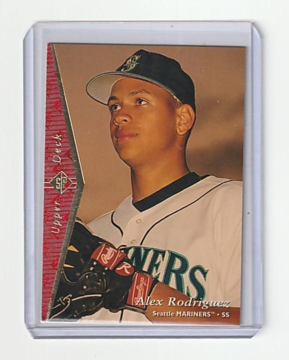 Alex Rodriguez upper deck SP rookie card (1 of 1)