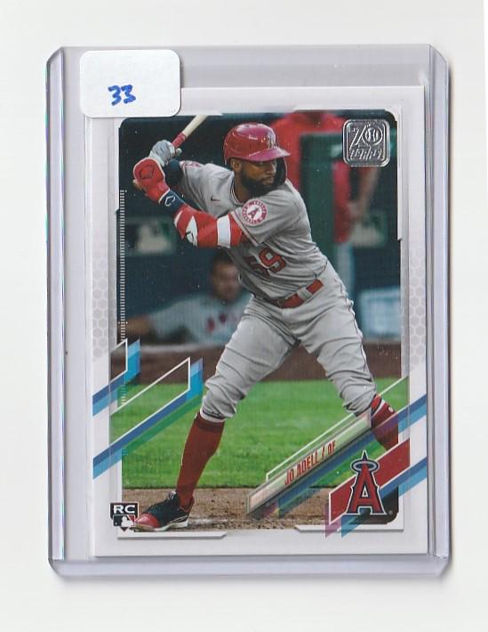 2021 topps Jo adell rookie card (1 of 1)