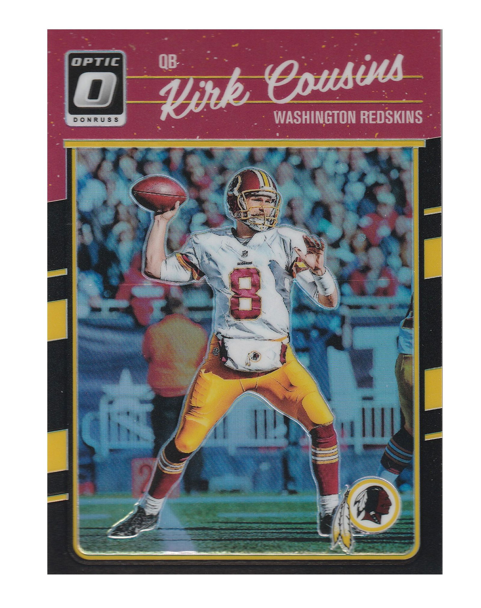 2016 OPTIC BLACK KIRK COUSINS SP 19/25 (1 of 1)