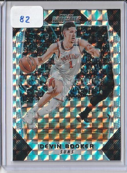DEVIN BOOKER 2017-18 SILVER MOSAIC PRIZM (1 of 1)