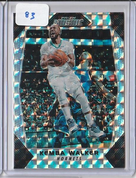 KEMBA WALKER 2017-18 SILVER MOSAIC PRIZM (1 of 1)
