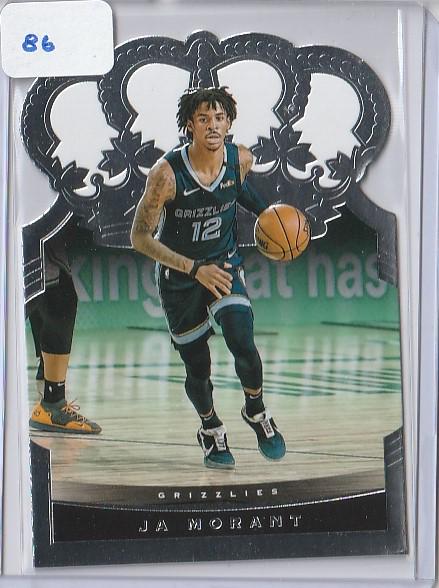 JA MORANT PANINI CROWN ROYALE DIE CUT: JA MORANT PANINI CROWN ROYALE DIE CUT