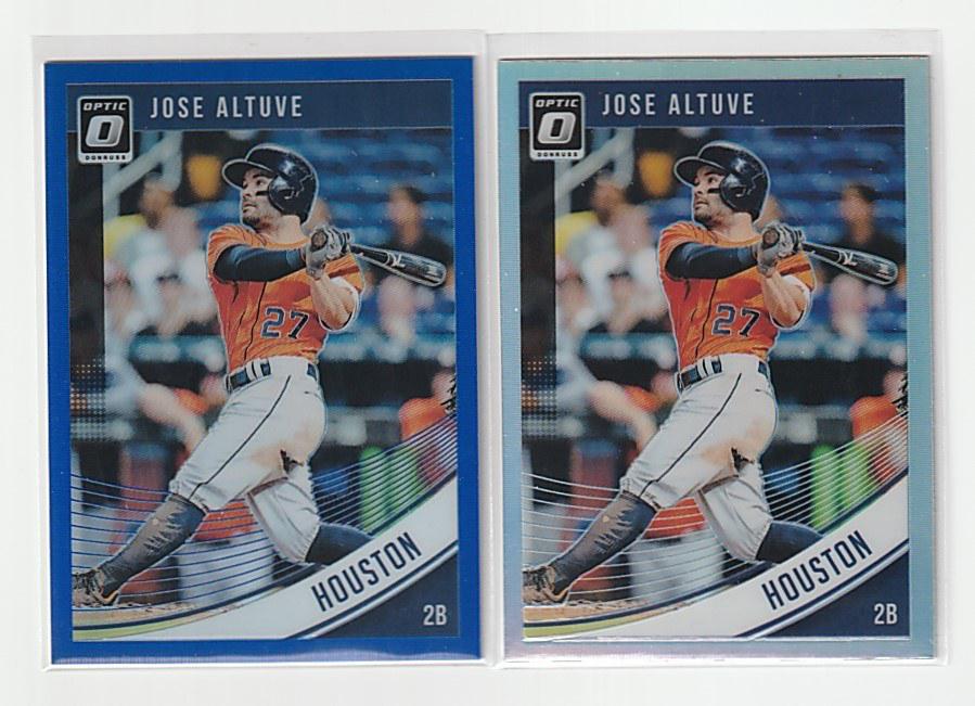 jose altuve optic holo prizms blue /149: jose altuve optic holo prizms blue /149